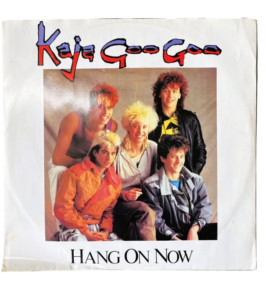 Vinyle 45 tours " Hang on Now" de Kaja Goo Goo. Bon état -  reconditionné disponible sur Label Emmaüs