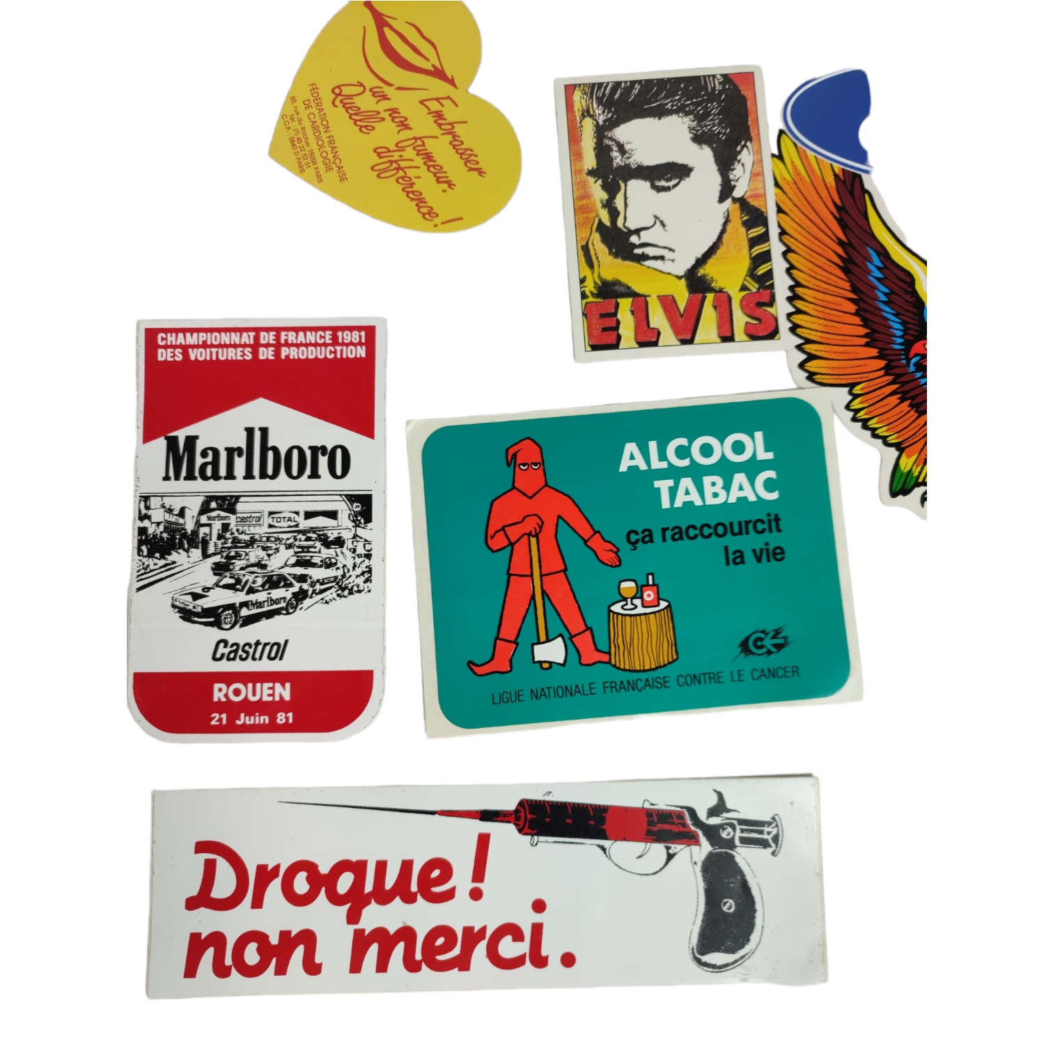 Poisson Autocollant Pour Voiture Ou Sticker Mural En 20 Cm Ou 25 Cm