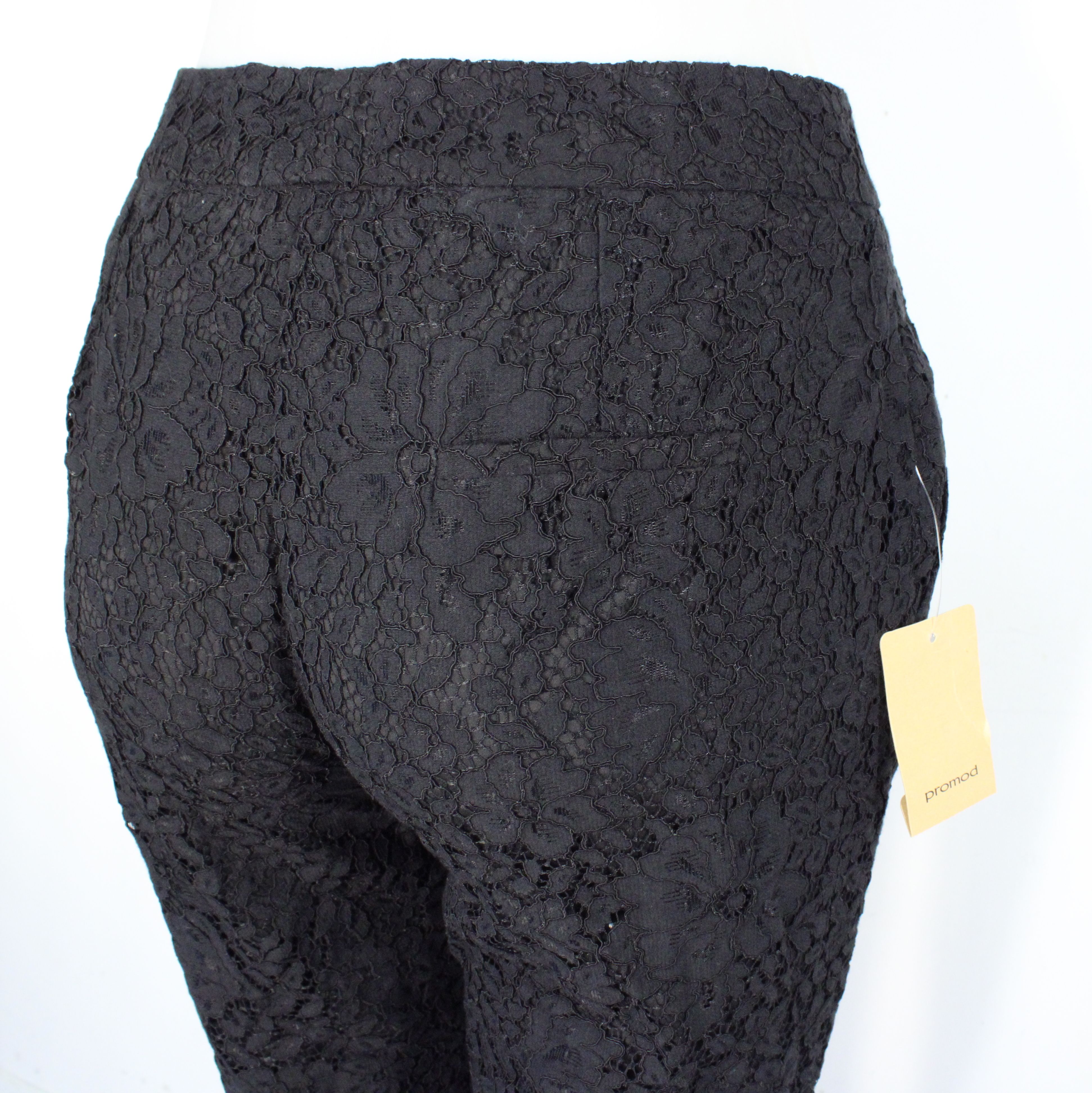 Pantalon Femme en Dentelle Noire PROMOD Taille 36 - Photo 5