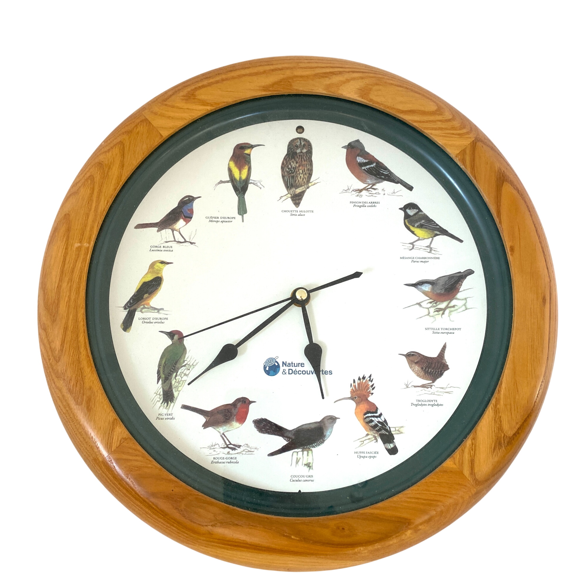 Horloge chants d'oiseaux en bois - Nature et Découvertes Bon état -  reconditionné disponible sur Label Emmaüs