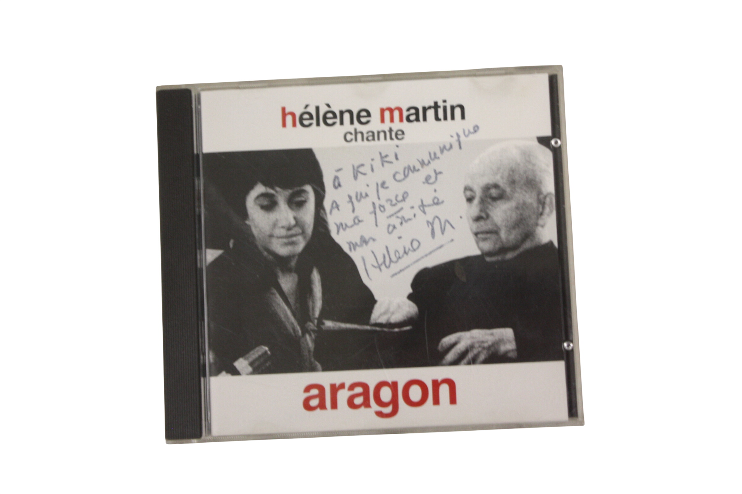 CD Hélène Martin Chante Aragon Très bon état -  reconditionné disponible sur Label Emmaüs