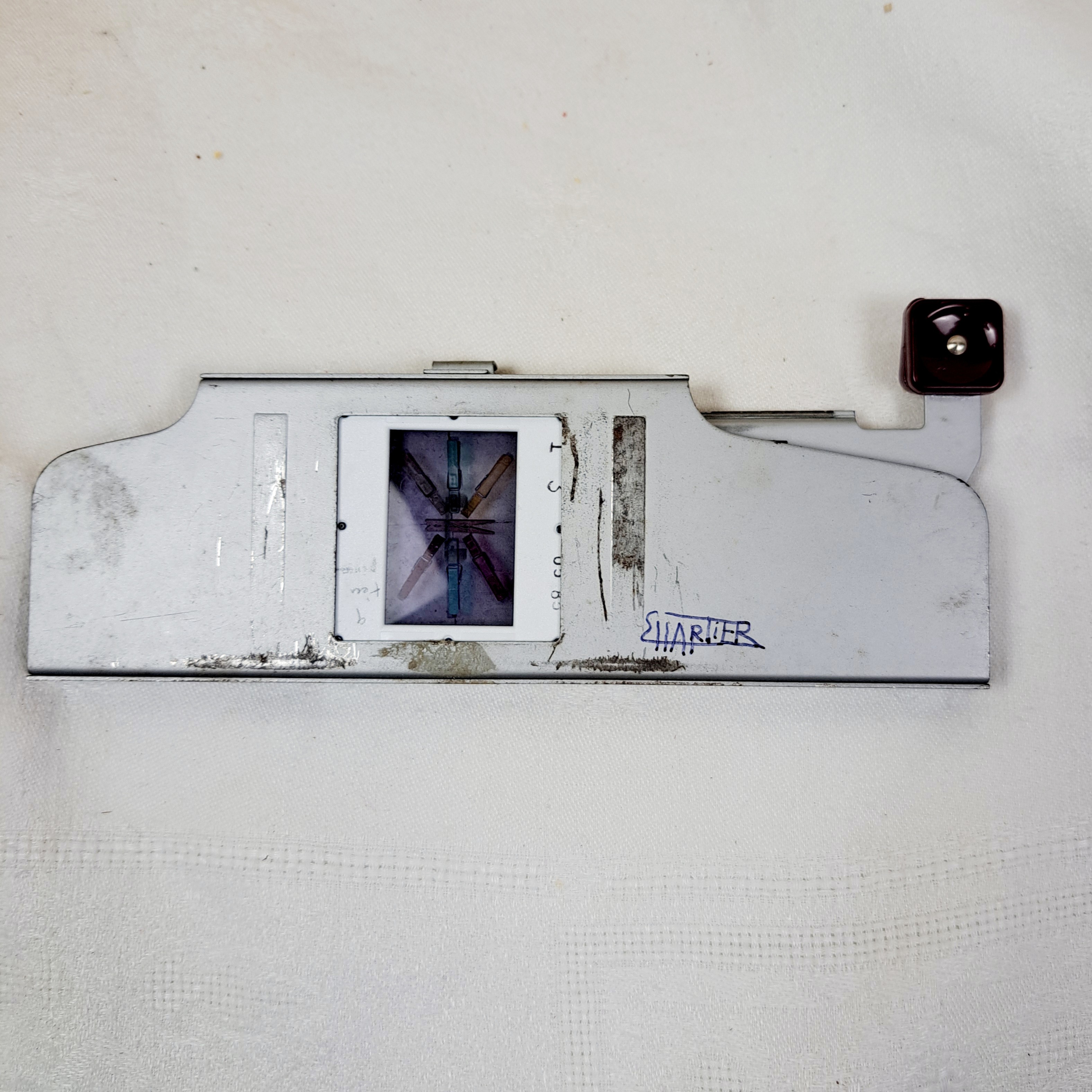 ANCIEN PROJECTEUR A DIAPOSITIVES - Photo 8