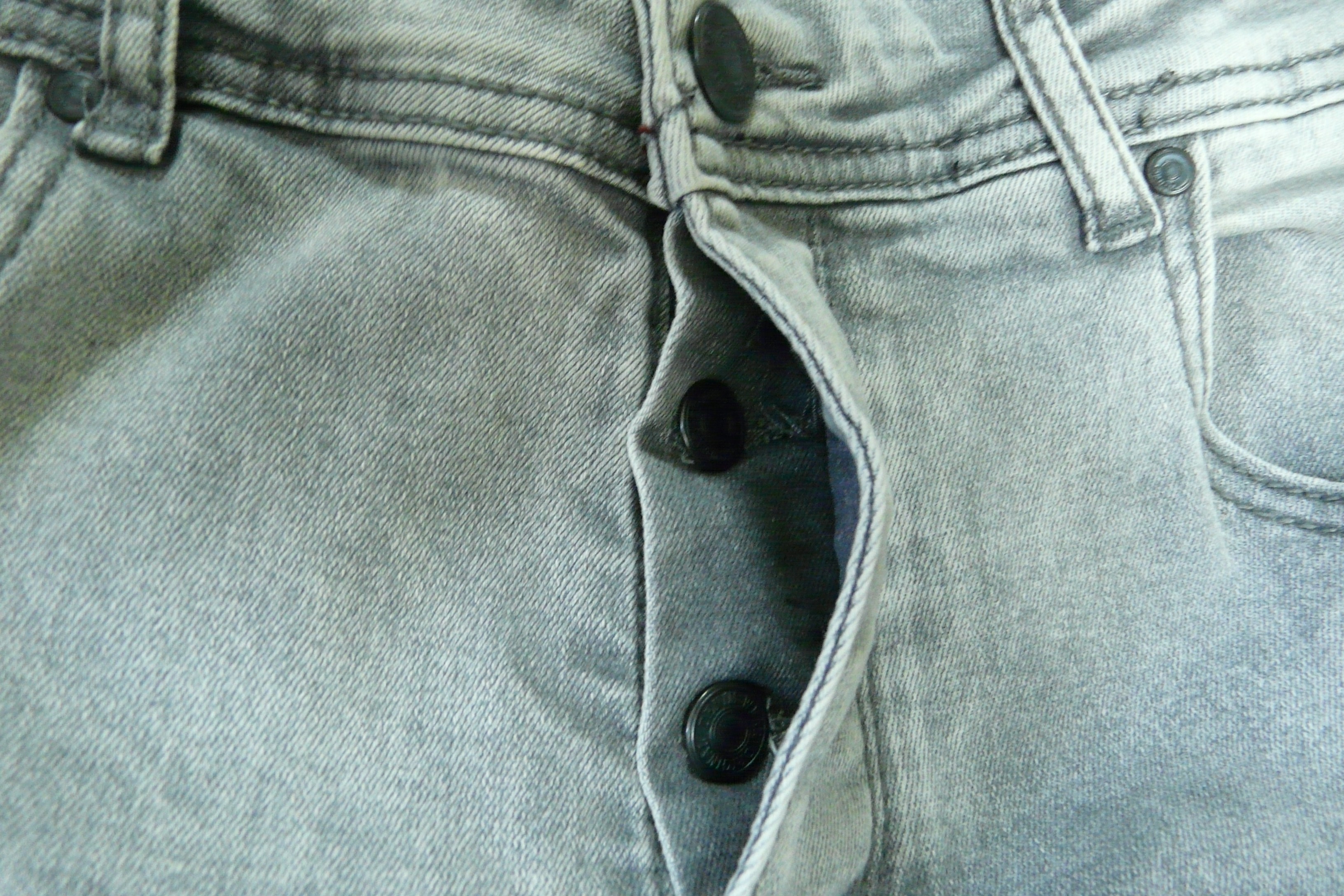 HO39 - Jean effet trashé - True Rise - Taille 44 - Photo 4