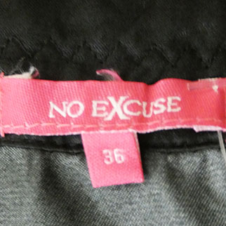 Gilet noir imprimé - femme - No Excuse - taille 36 - Photo 3