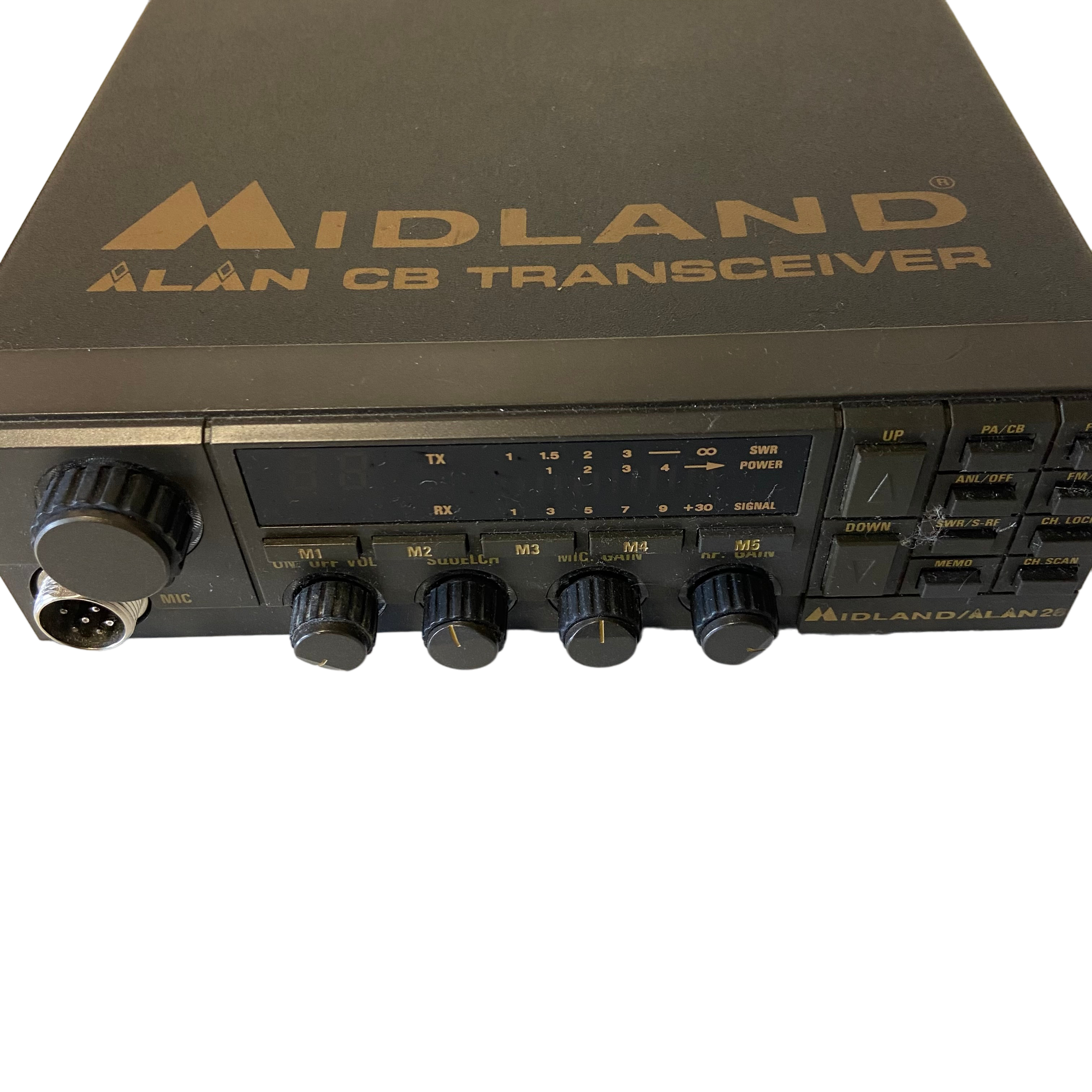 Poste C.B Midlan Alan 28 + accessoires d'antennes+Micro - Très bon état sur Label Emmaüs