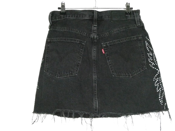 Levi's jupe trapèze en denim - Taille W26/36/S - Photo 2