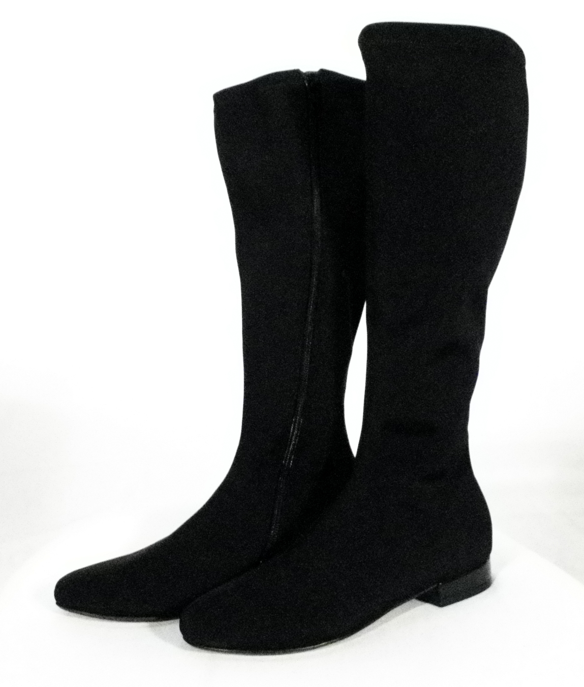 Botte Femme Noir BATA T 35. Bon état - Vue 3 - 