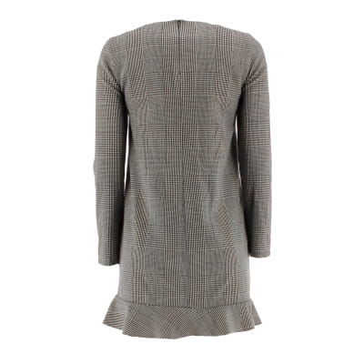 Robe grise à carreaux - Femme - ZARA - Taille S - Très bon état - Photo 2