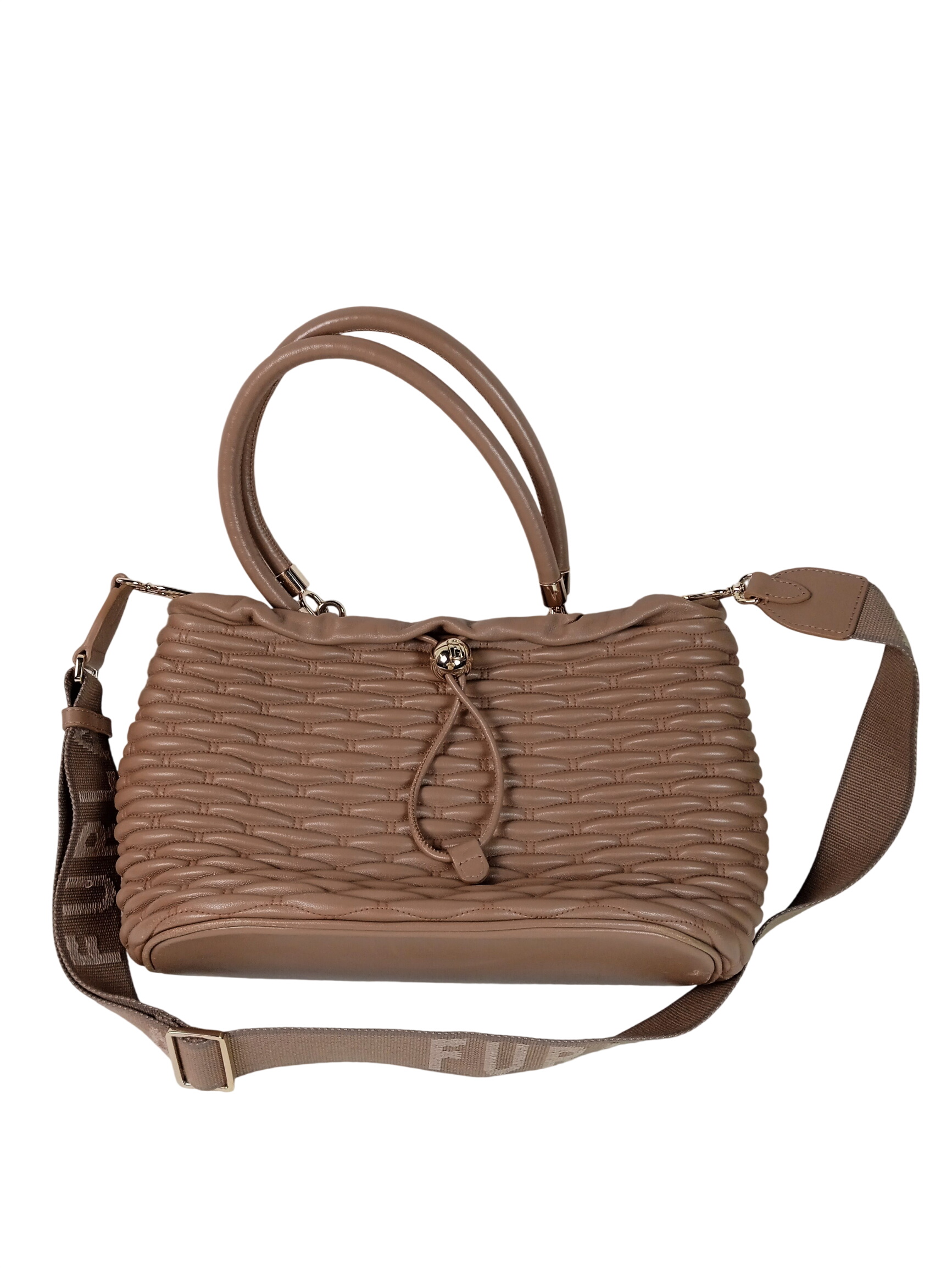 Sac à main FURLA modèle NIDO TOTE couleur Deserto Bon état -  reconditionné disponible sur Label Emmaüs