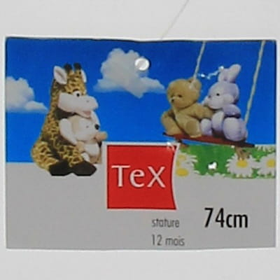 Robe verte en velours côtelé - bébé - Tex - taille 12 mois - Photo 3