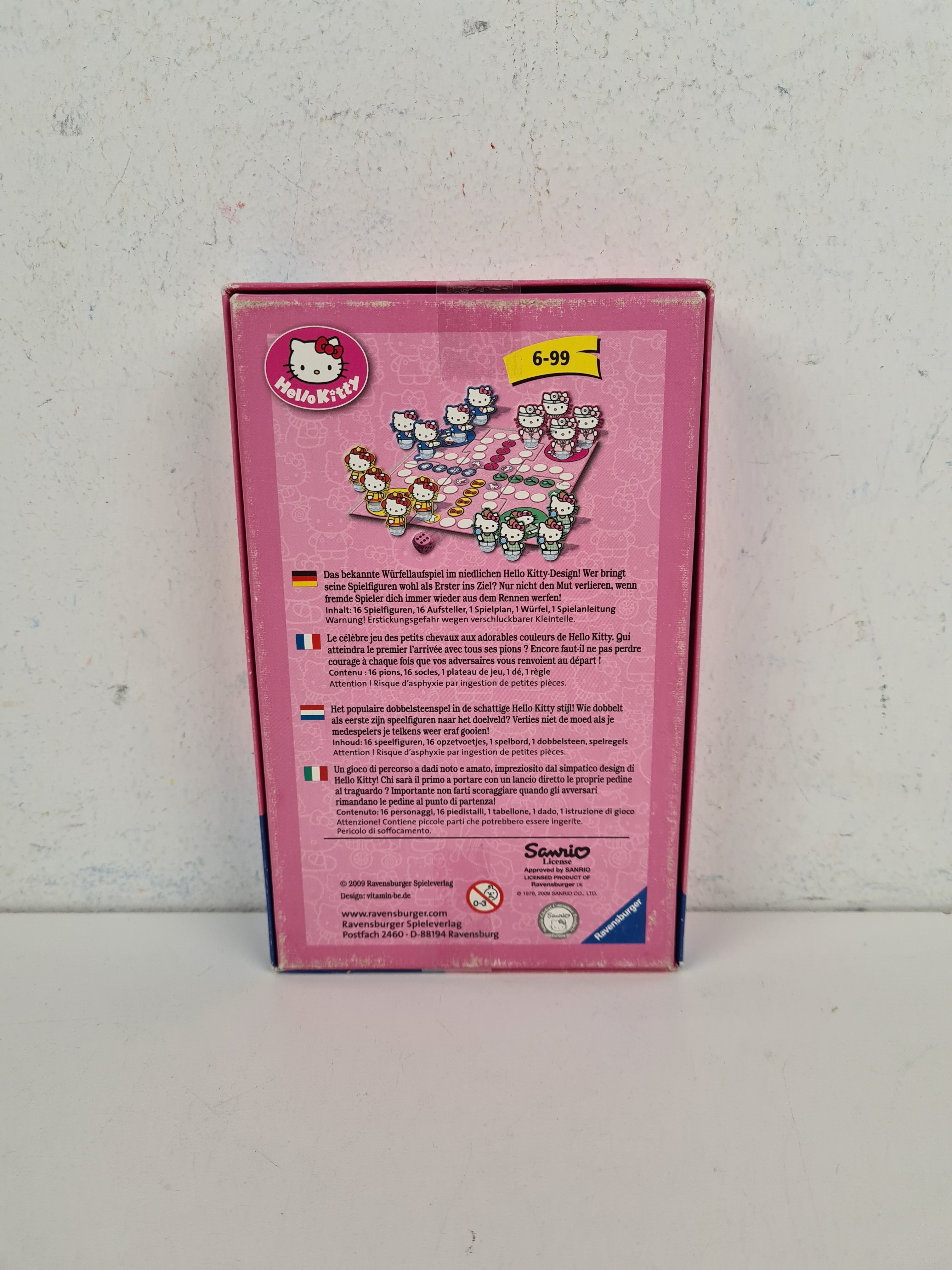 Jeu de cours - Pachisi - Hello Kitty - Ravensburger - 6 ans+ - Photo 2