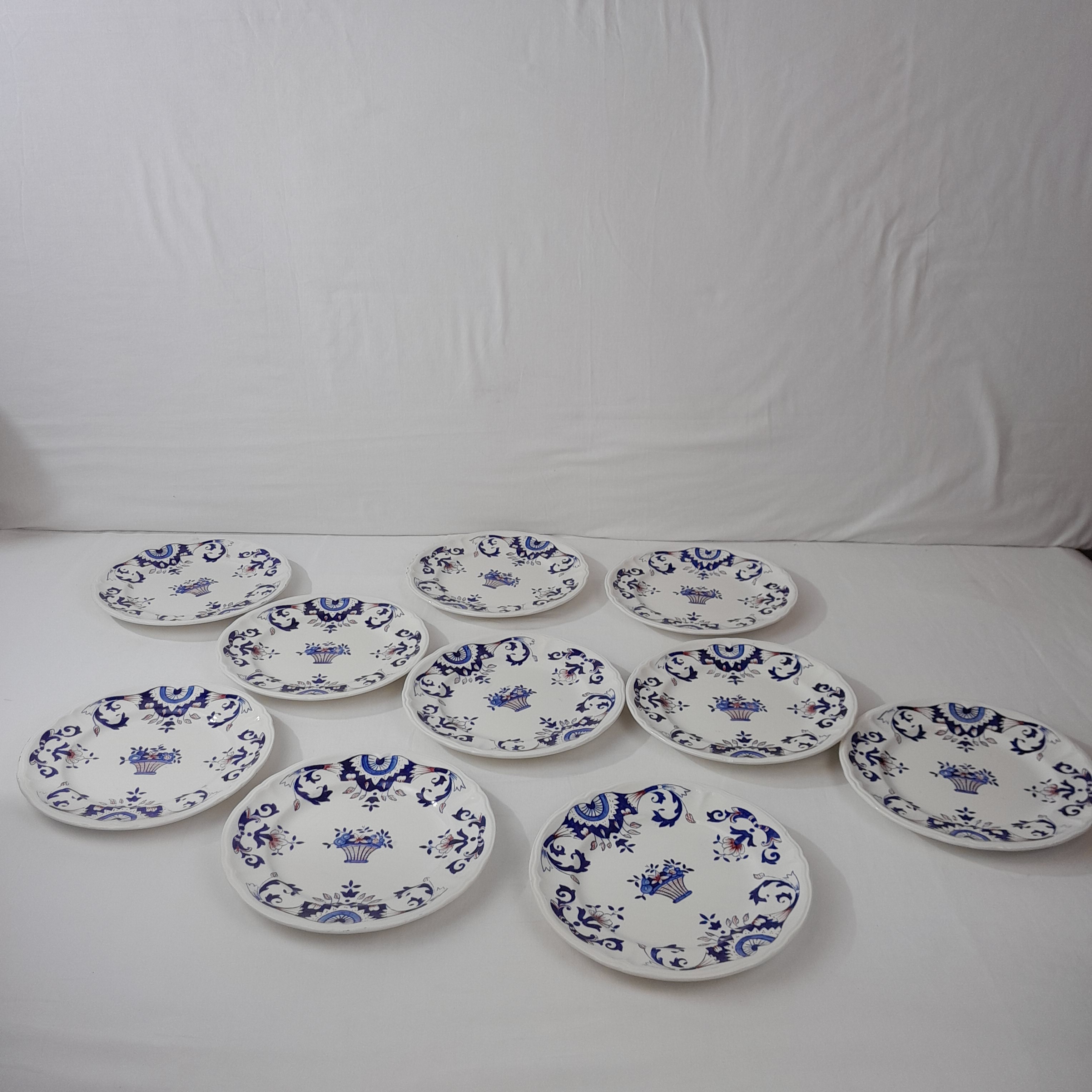 6 Assiettes - Rose Pêche Pour L'anniversaire De Votre Enfant