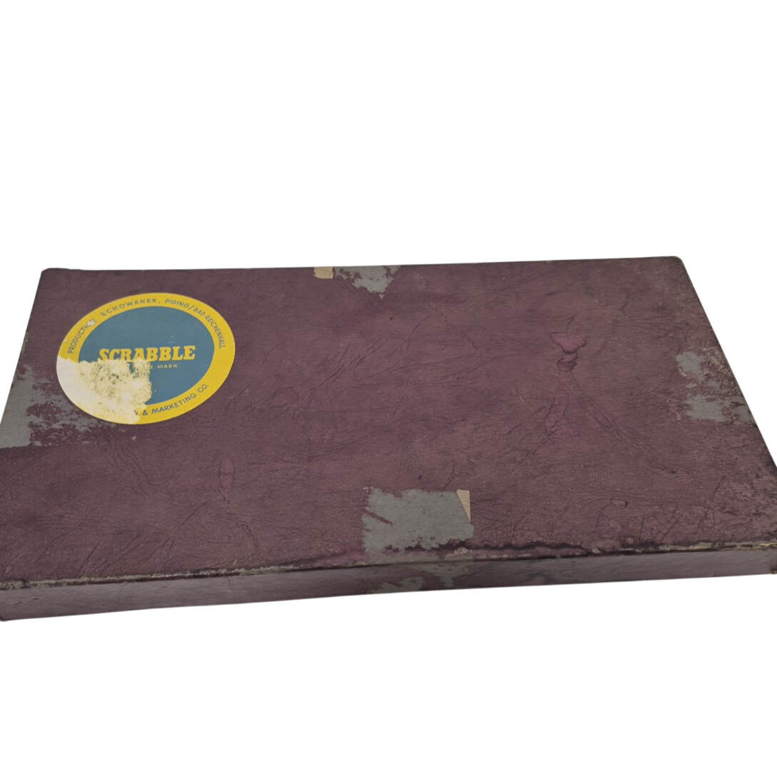 Acheter Jeu de société « Scrabble » vintage 1953 par Selchow & Righter Co. - 18,00 € Jeu de société « Scrabble » vintage 1953 par Selchow & Righter Co. - reconditionné disponible sur Label Emmaüs