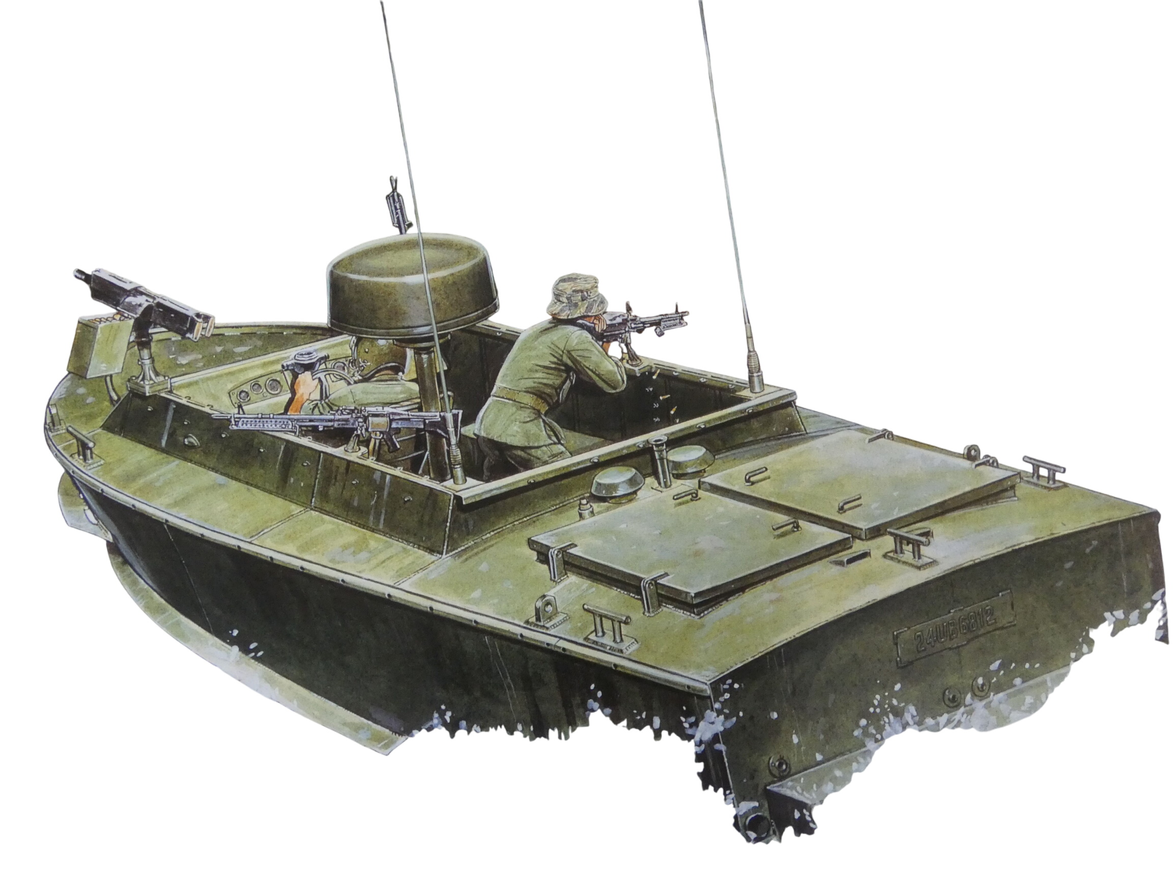Voir photo 8 de Maquette LSSC Vietnam 1/35 Maquette LSSC Vietnam 1/35 Très bon état - Vue 8 -