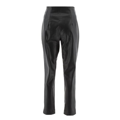 Voir photo 2 de Pantalon noir similicuir - Femme - Zara - Taille M Pantalon noir similicuir - Femme - Zara - Taille M Très bon état - Vue 2 -