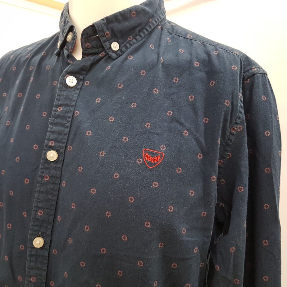 Chemise bleue - KAPORAL - Taille M Bon état - Vue 4 - 