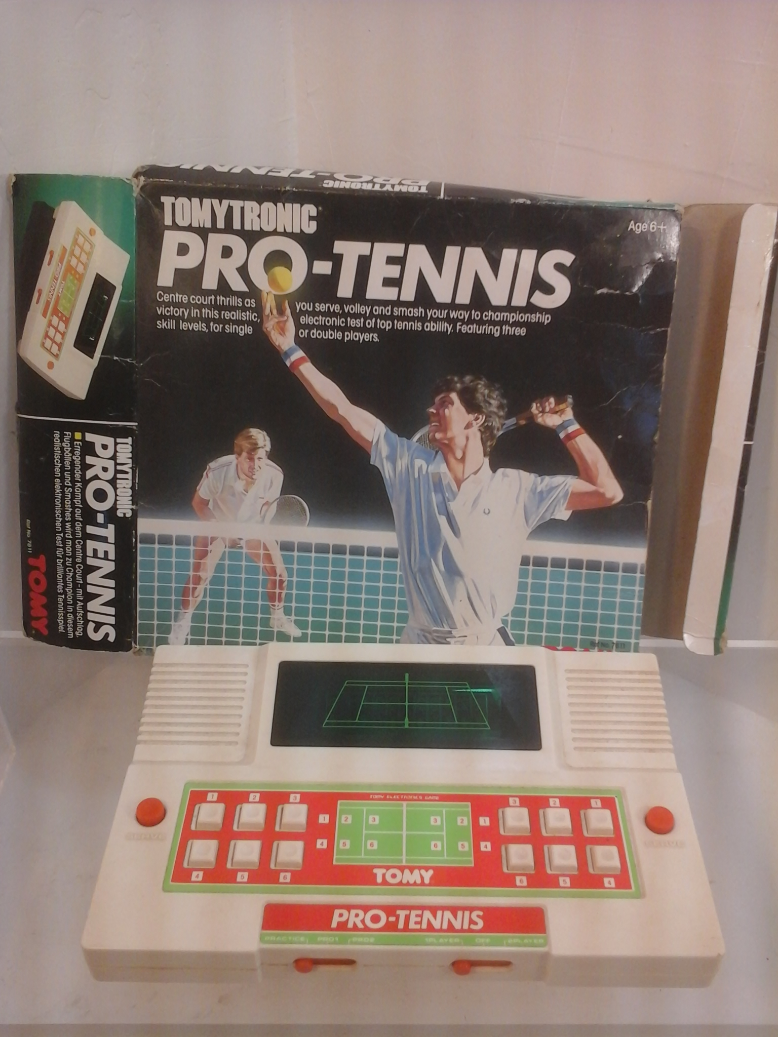 Voir photo 4 de Vintage 1979 Tomy Jeu Électronique Tomytronic PRO-TENNIS Fonctionnel En Boîte Vintage 1979 Tomy Jeu Électronique Tomytronic PRO-TENNIS Fonctionnel En Boîte Très bon état - Vue 4 -