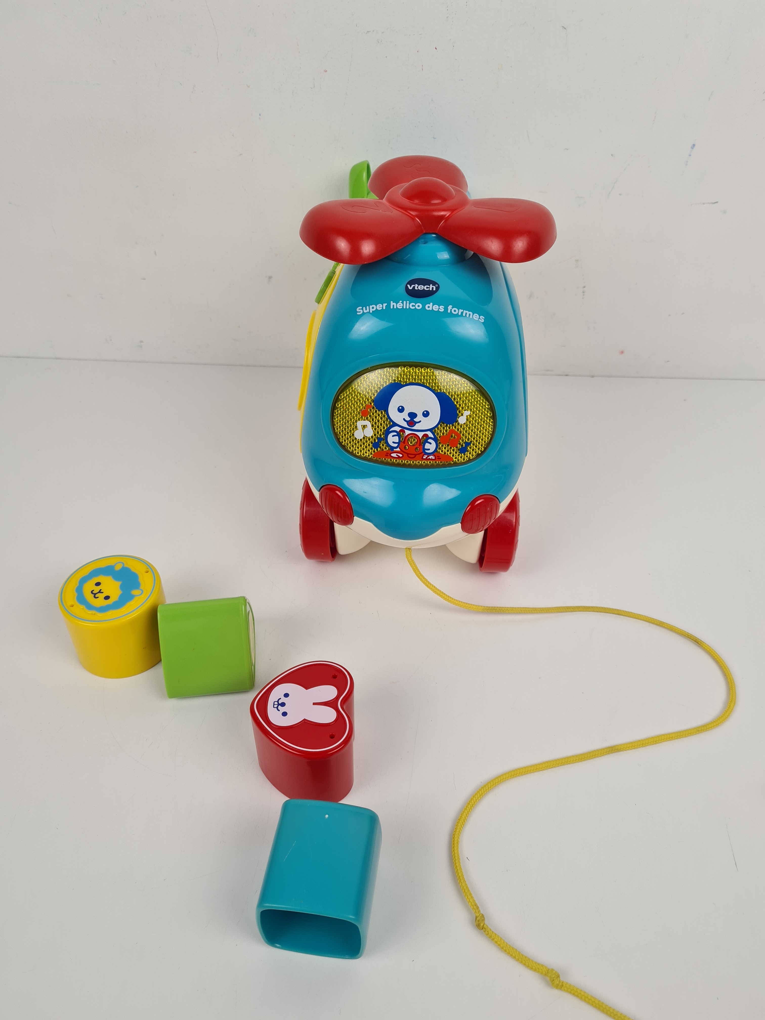 Jouet premier âge - Super Hélicoptère des formes à trier et à empiler - VTech - 12 mois + - Photo 1