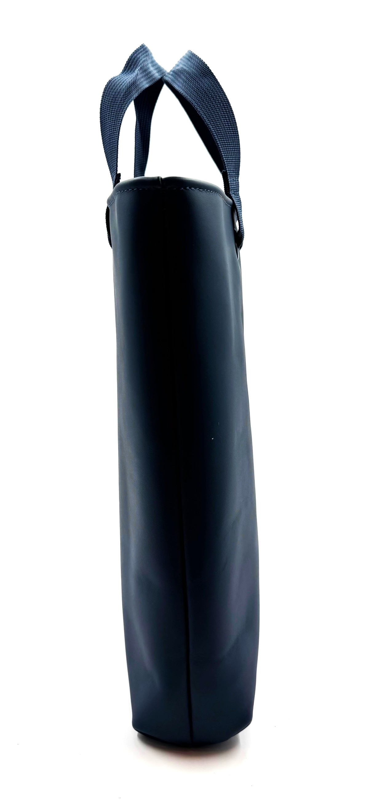 BB Cabas bleu marine en cuir lisse Comme neuf - Vue 3 - 