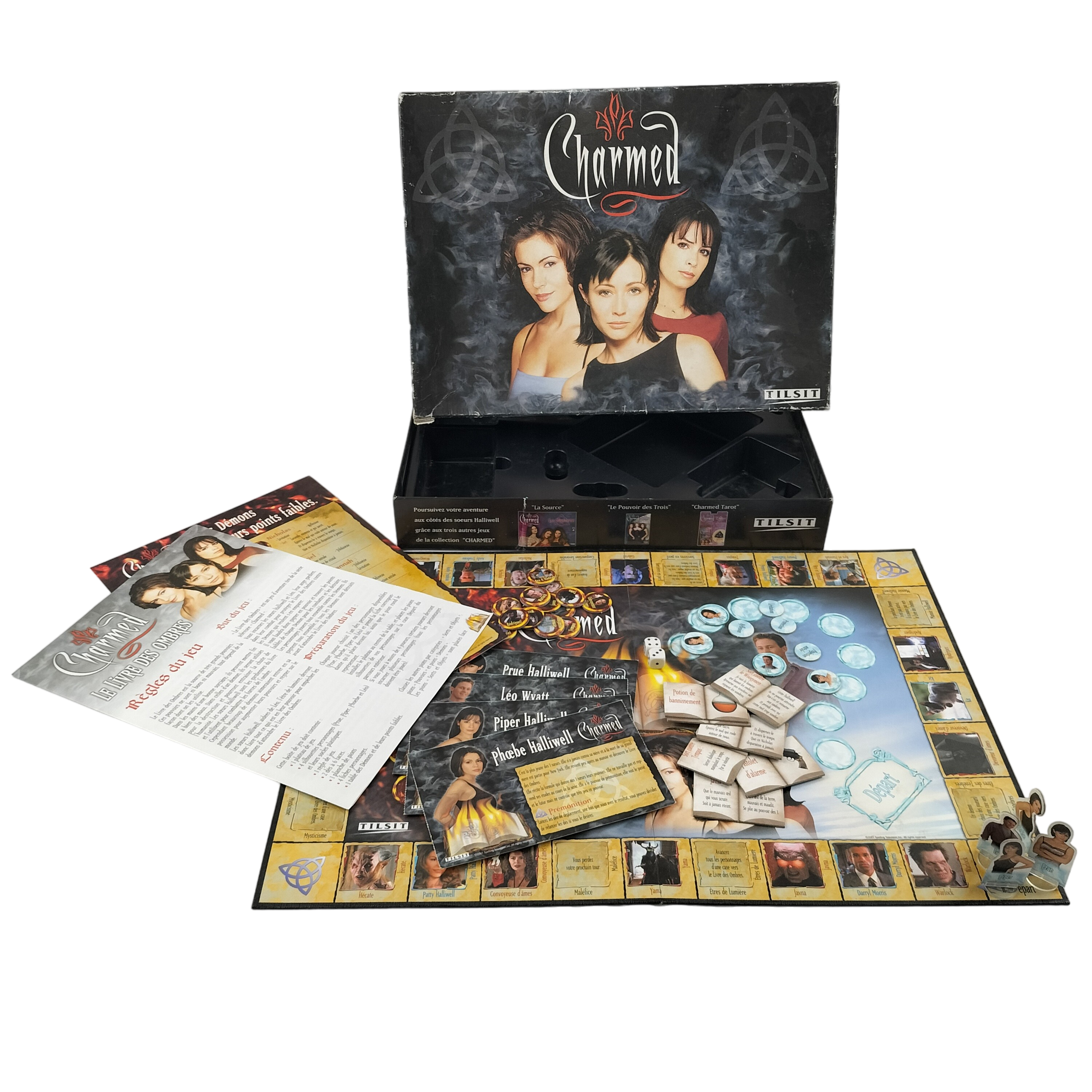 Jeu de Société Charmed : Le Livre Des Ombres - État correct sur Label Emmaüs