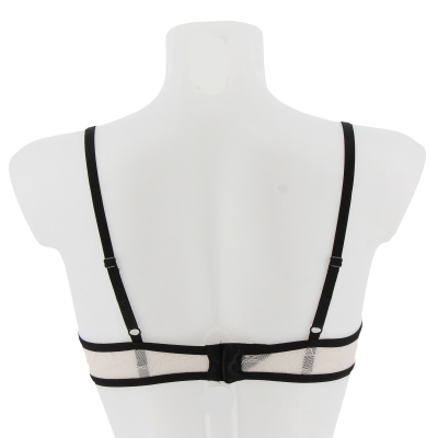 Soutien gorge blanc cassé en dentelle - femme - HM - taille 75B - Photo 2
