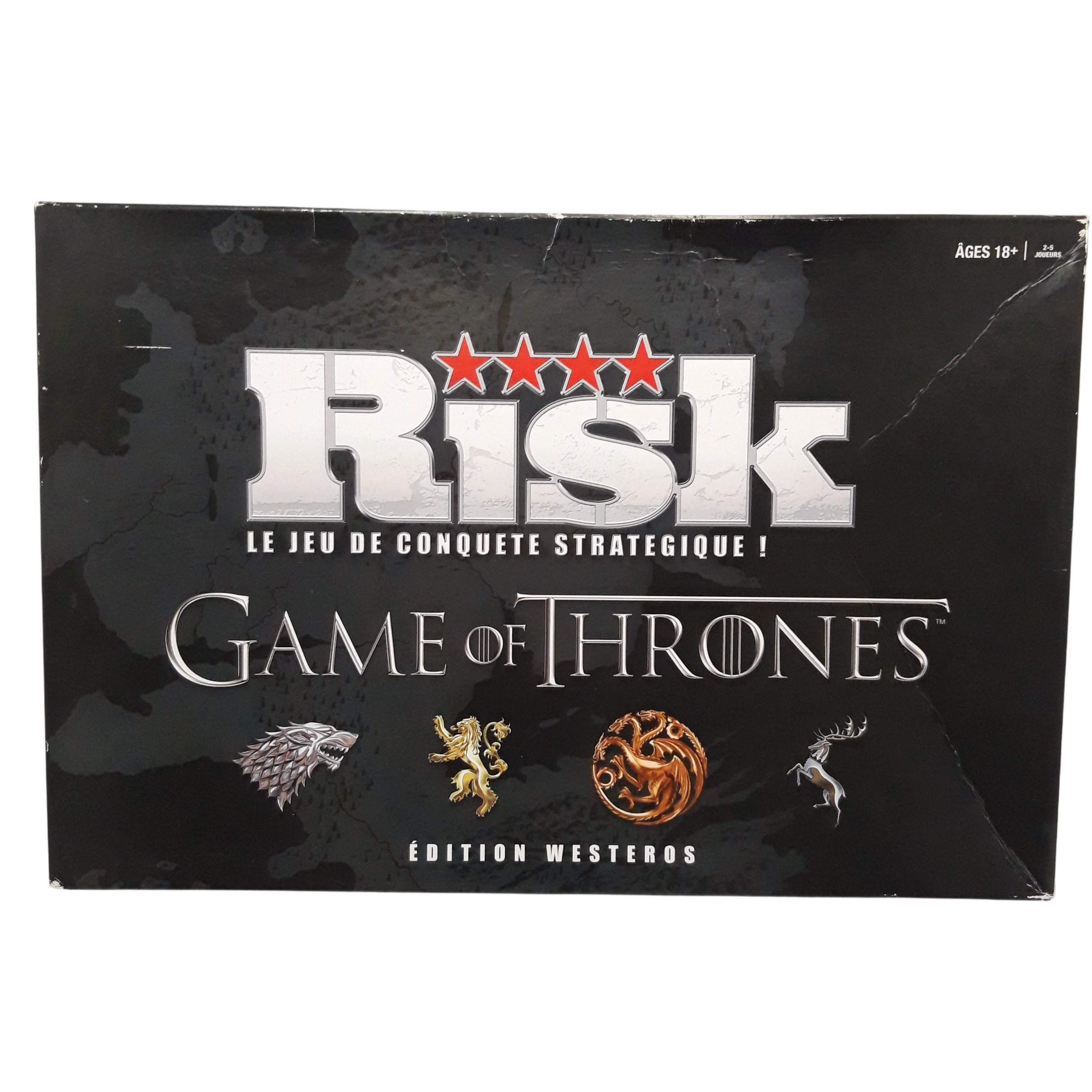 Risk "le jeu de conquête stratégique" game of thrones, édition westeros - Bon état sur Label Emmaüs