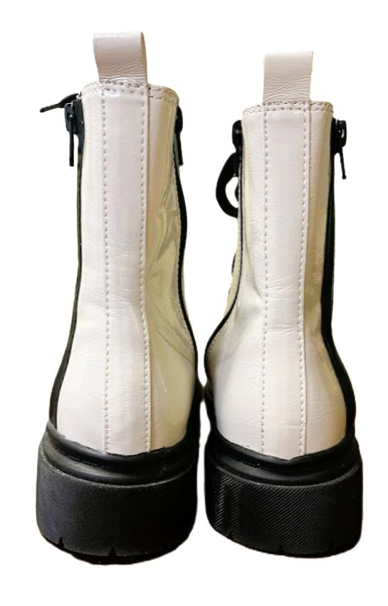 Paire de bottines Merry Scott. Taille 39. Lacets et fermeture éclair sur le côté Très bon état - Vue 4 - 