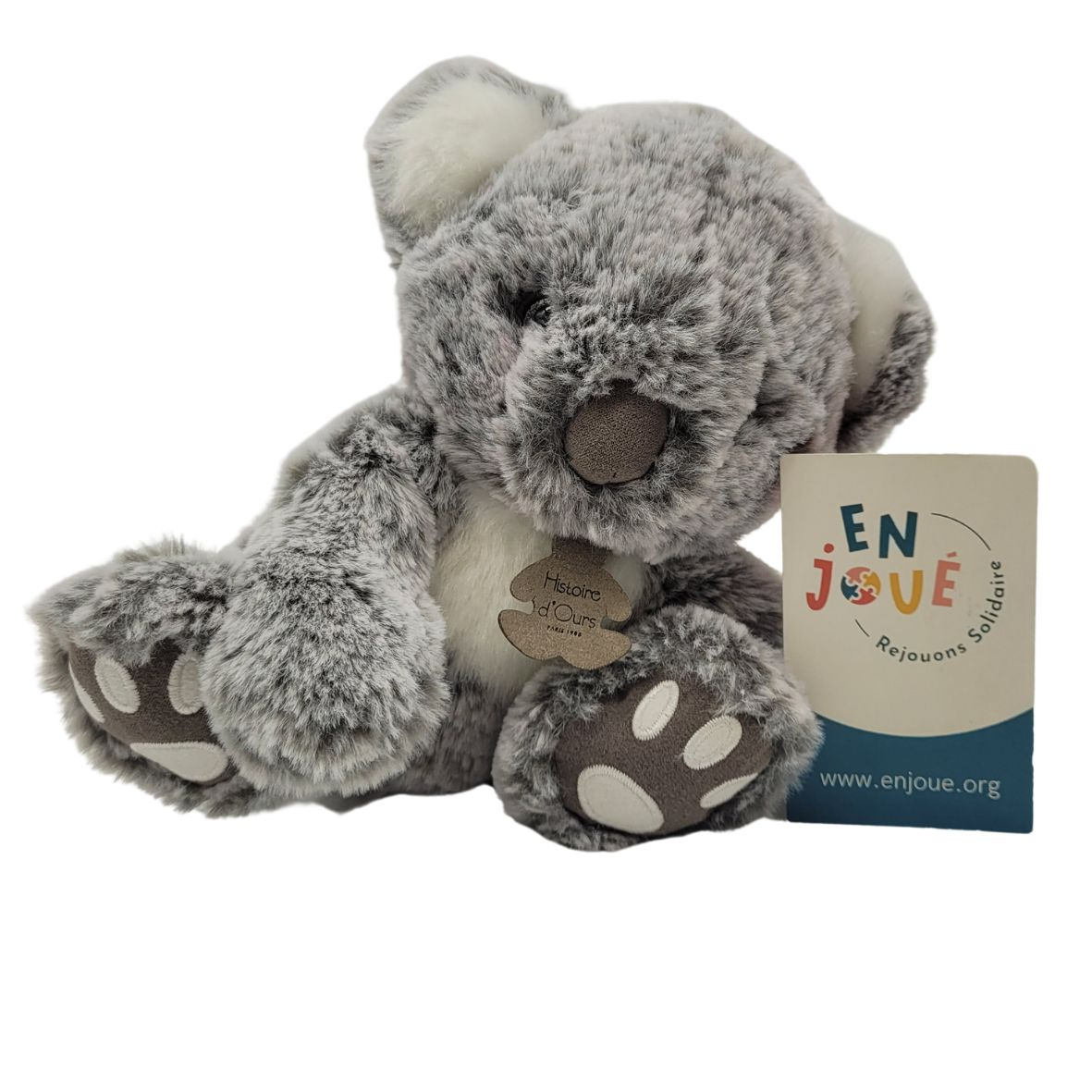Peluche Koala Gris - 18 cm à partir de la naissance. Très bon état - Vue 3 - 