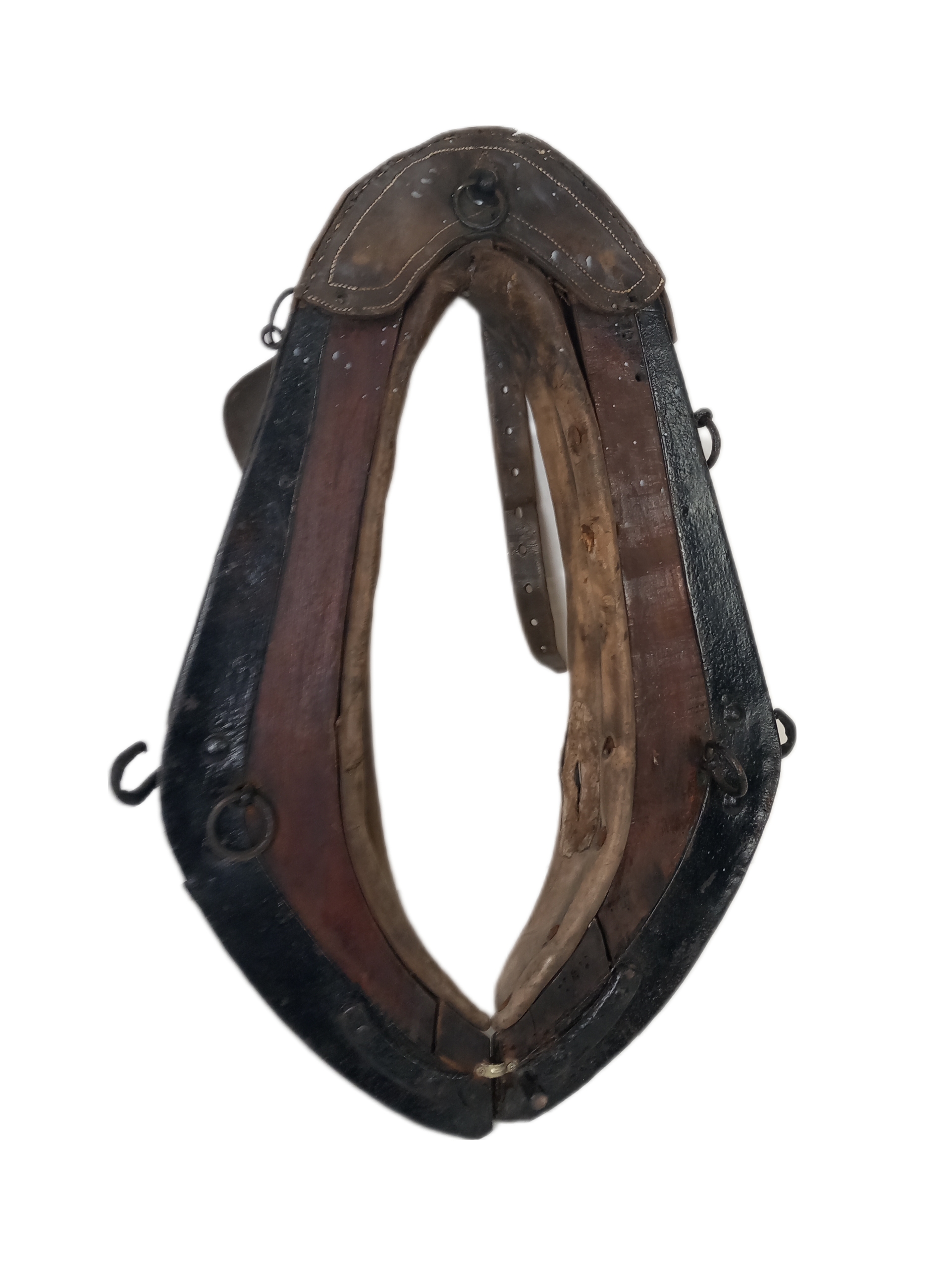ZALDI - Harnais d'Attelage à collier anglais simple en cuir