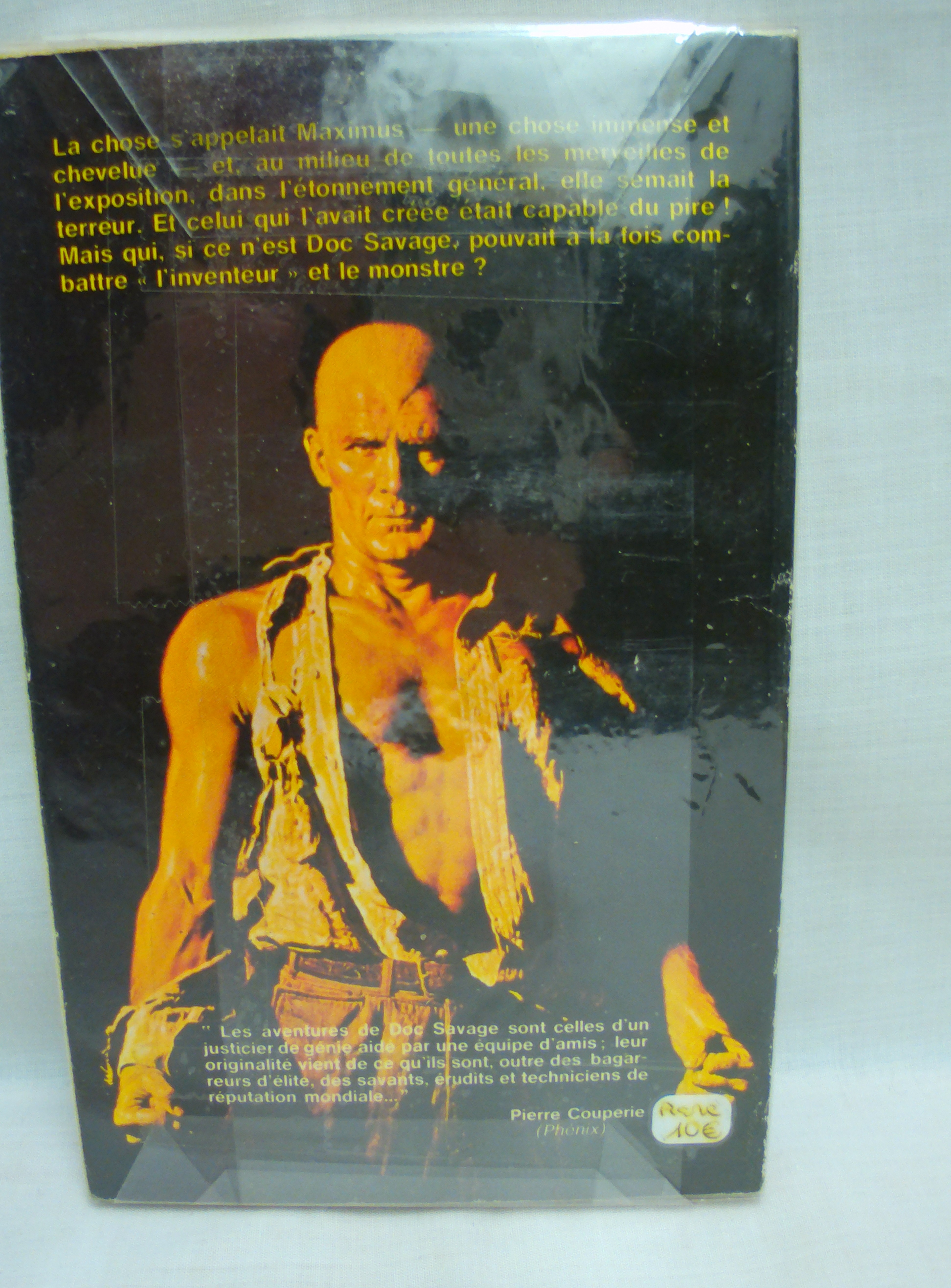 Livre Doc Savage : Les mystères de New York de Kenneth Robeson, 1973, Sous plastique - Photo 2