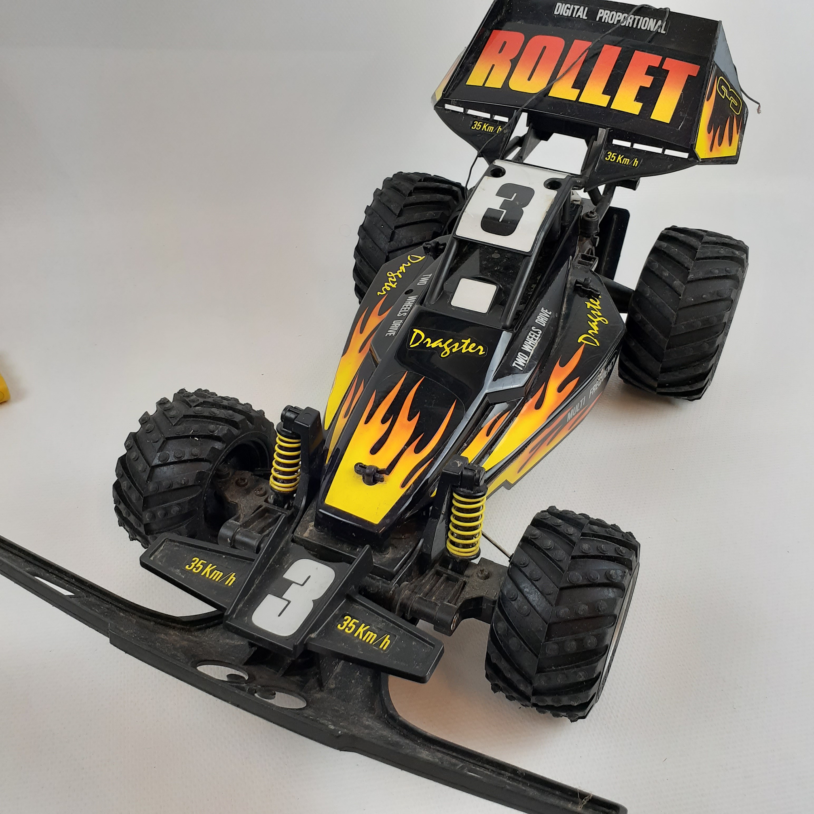 BUGGY DRAGSTER échelle 1/14 NIKKO Bon état - Vue 14 - 