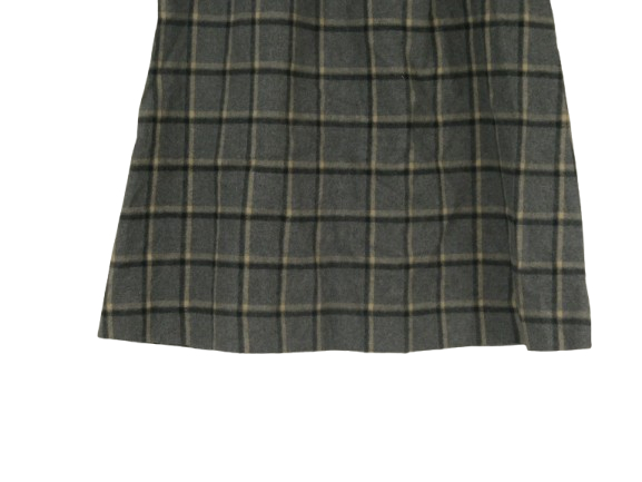 Chloé Stora jupe trapèze tartan à carreaux - Taille 38/M - Photo 5