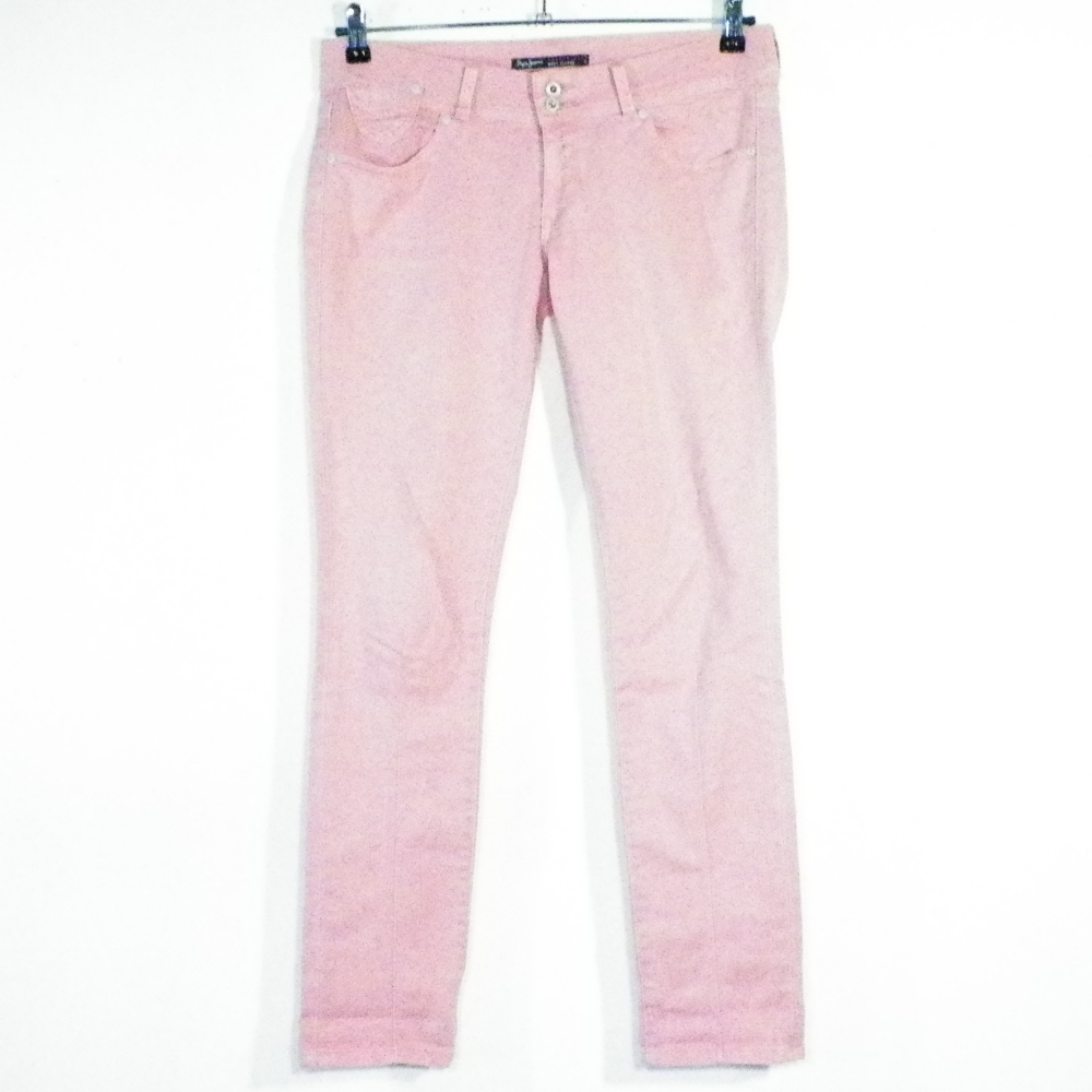 Jeans Femme Rose PEPE JEANS Taille Estimée 40. Bon état -  reconditionné disponible sur Label Emmaüs