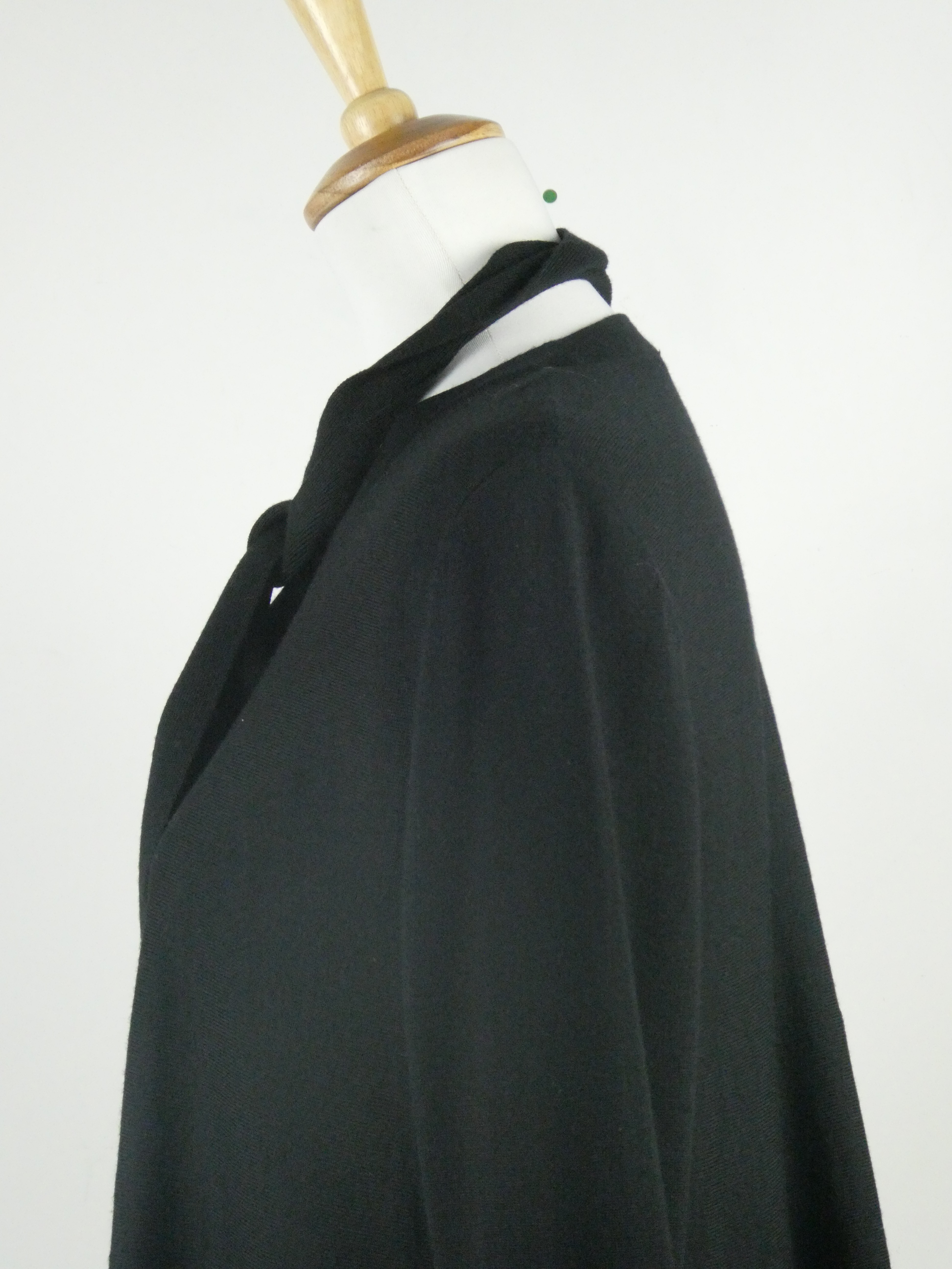 COS robe blouson manches longues encolure rond en laine - Taille S - Photo 7