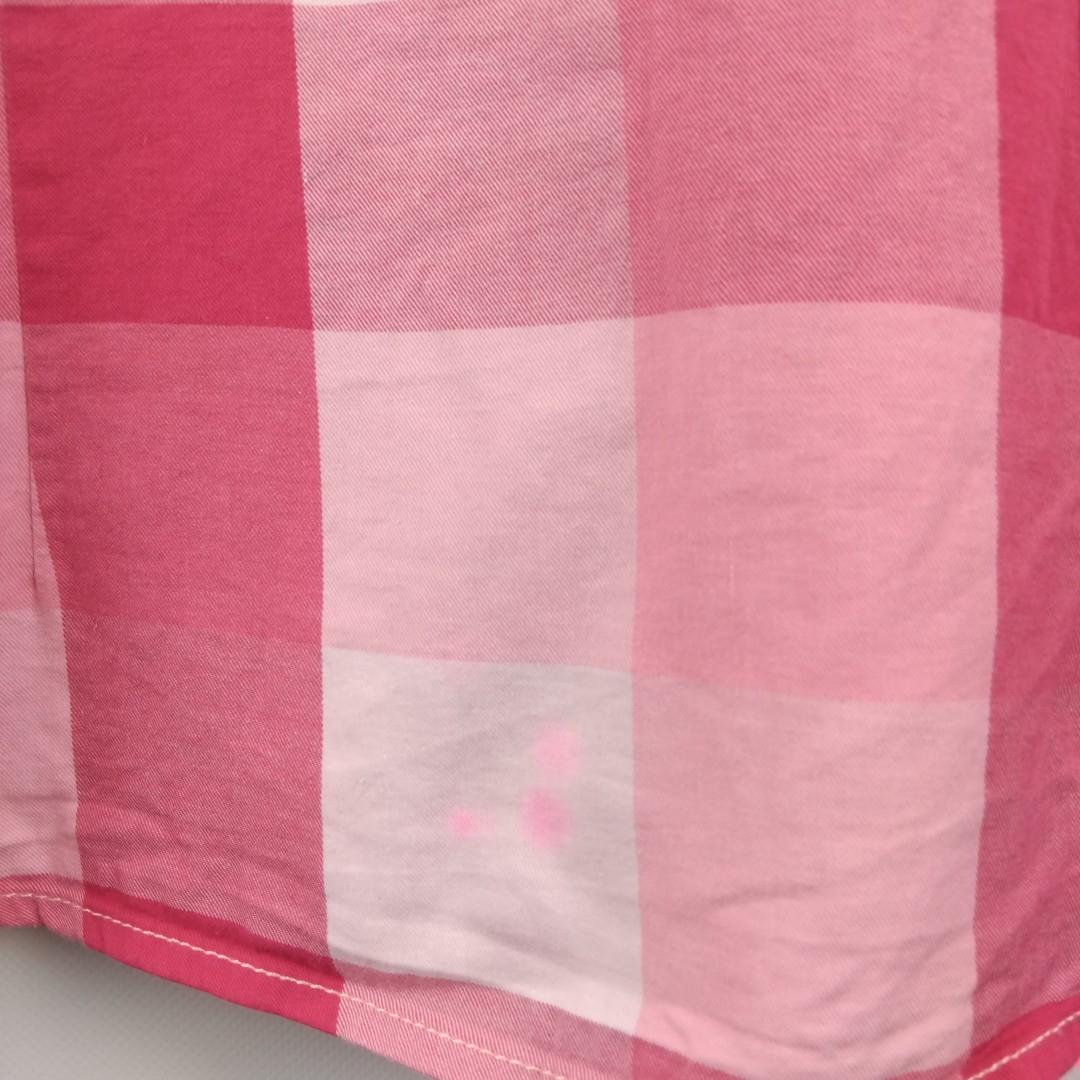 Gaastra - chemisier rose à carreaux 100% coton - Taille L - Photo 3