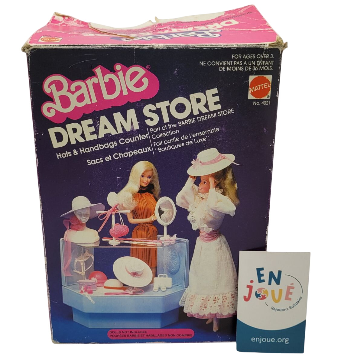 Acheter Barbie Dream Store 1983 - Mattel - Vintage -A partir de 6 ans. Bon état - 17,50 € Barbie Dream Store 1983 - Mattel - Vintage -A partir de 6 ans. Bon état - reconditionné disponible sur Label Emmaüs