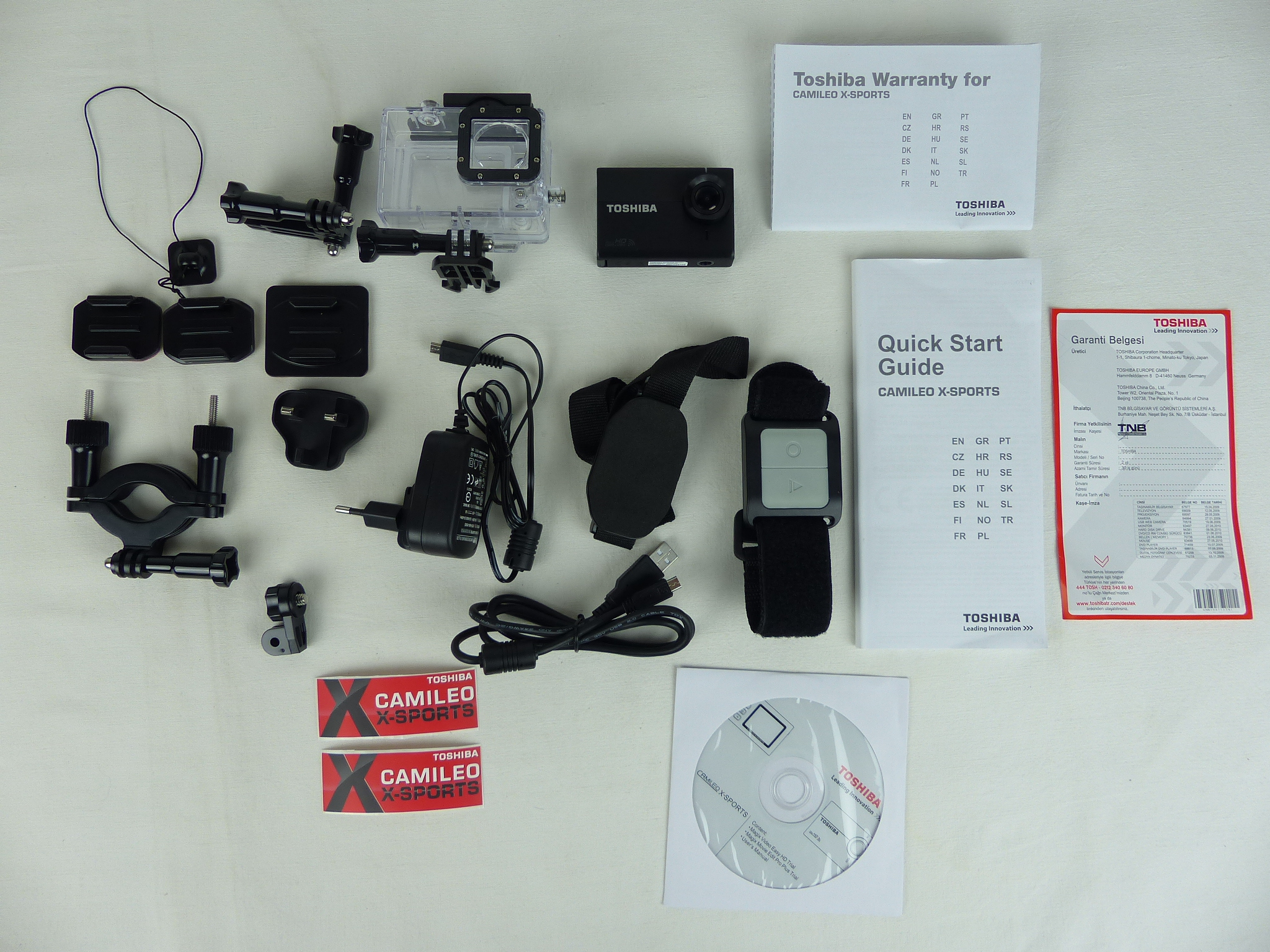 Caméra Toshiba Camileo X-Sports full HD - Bon état - Photo 2