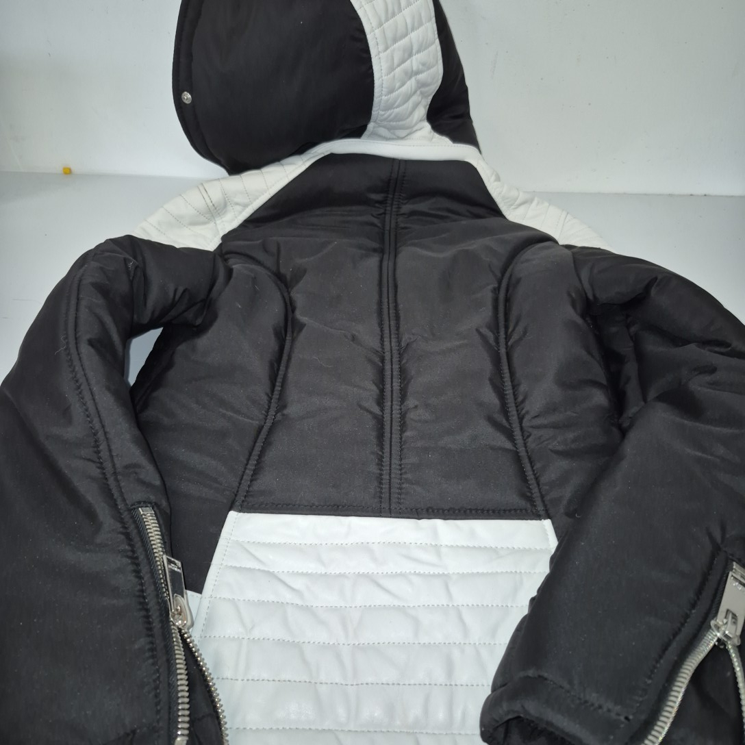 Blouson Femme Horspist Nounou Noir Blanc - Taille S Bon état - Vue 4 - 
