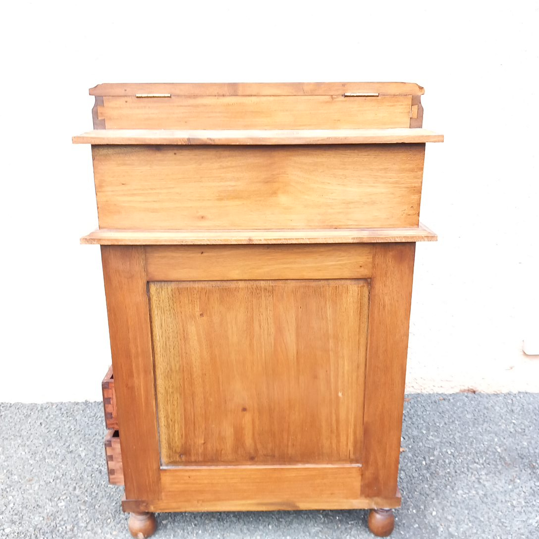 Secrétaire, bureau en acajou style Davenport - État correct - Photo 3