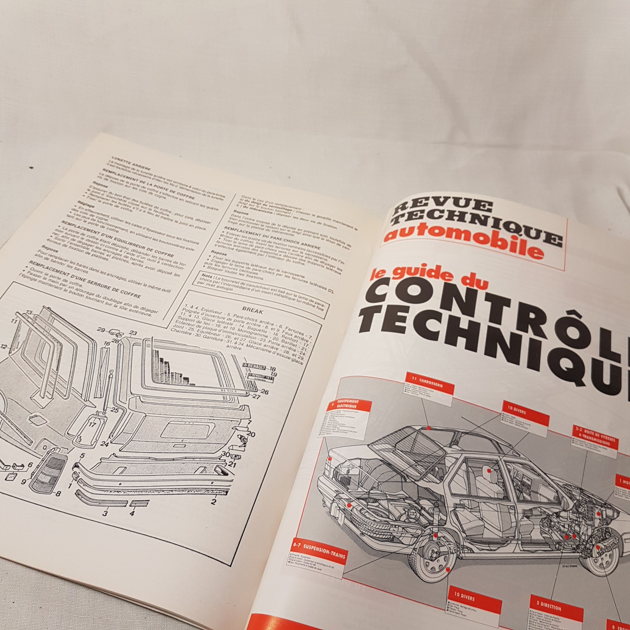 Voir photo 4 de Revue technique Renault 18 années 80 Revue technique Renault 18 années 80 État correct - Vue 4 -