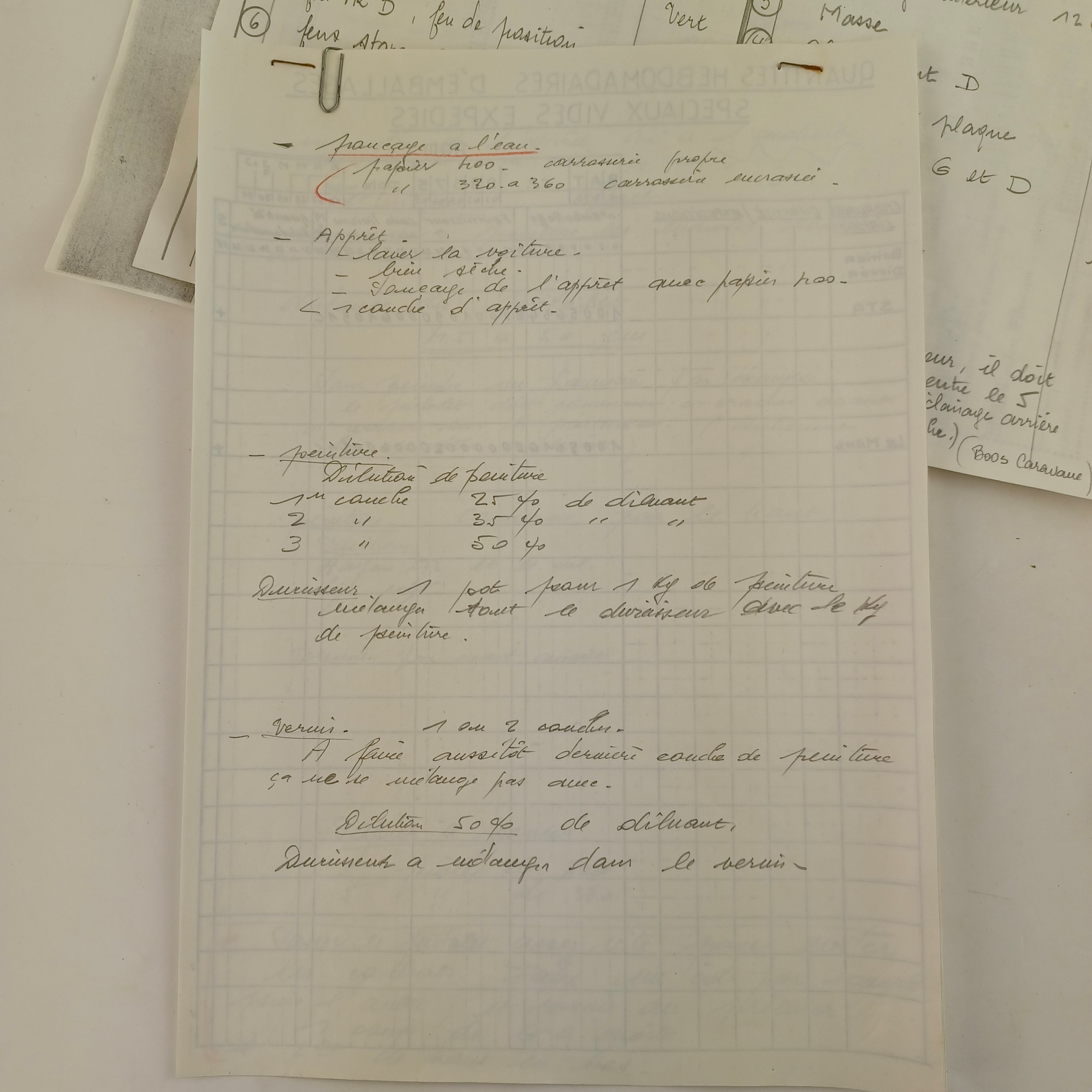 Lot de documents techniques Matra Automobile avec Attelage & branchements (1987–1988) Très bon état - Vue 6 - 