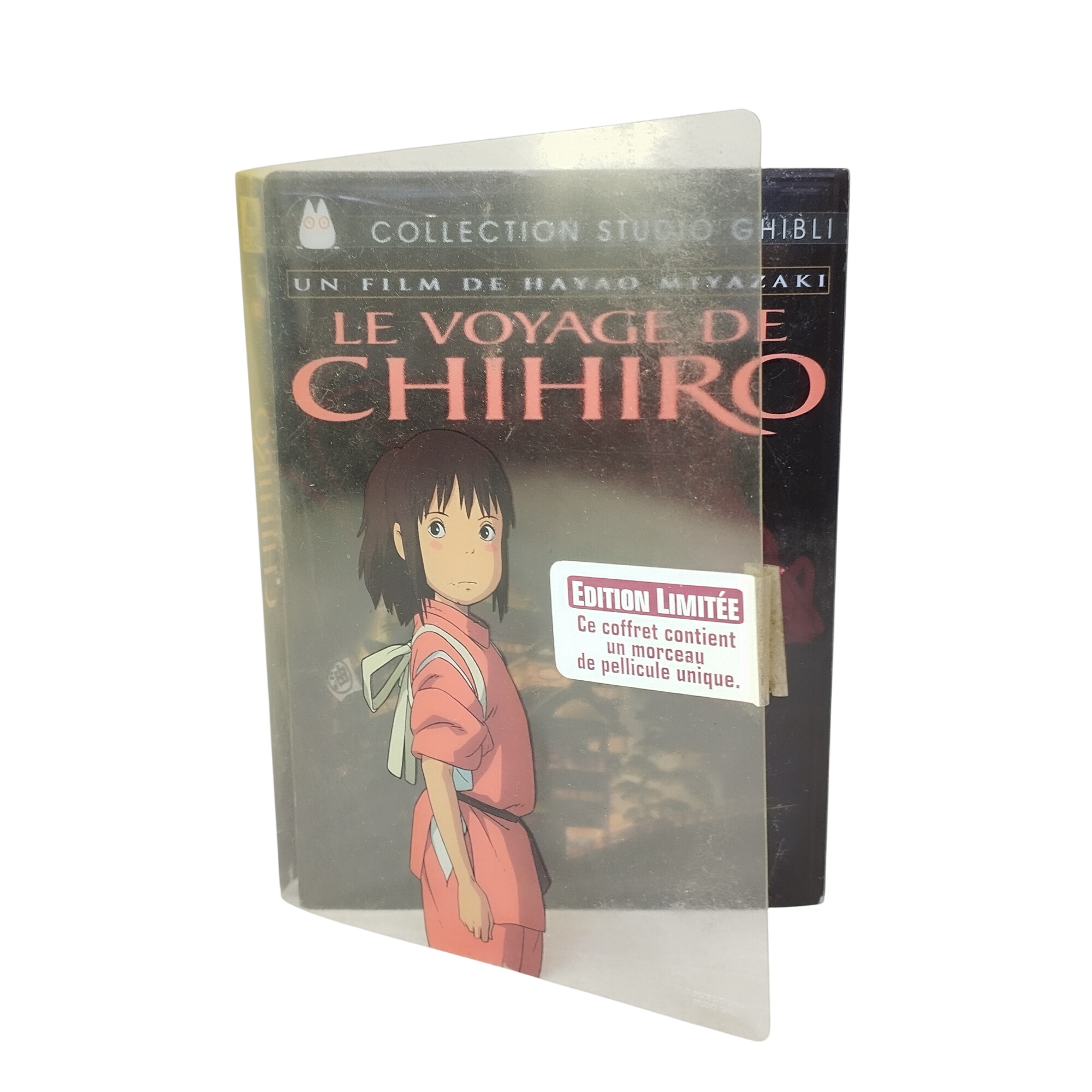 Acheter Le Voyage de Chihiro : DVD Edition Limitée du Studio Ghibli avec un morceau de pellicule unique État correct - 30,00 € Le Voyage de Chihiro : DVD Edition Limitée du Studio Ghibli avec un morceau de pellicule unique État correct - reconditionné disponible sur Label Emmaüs