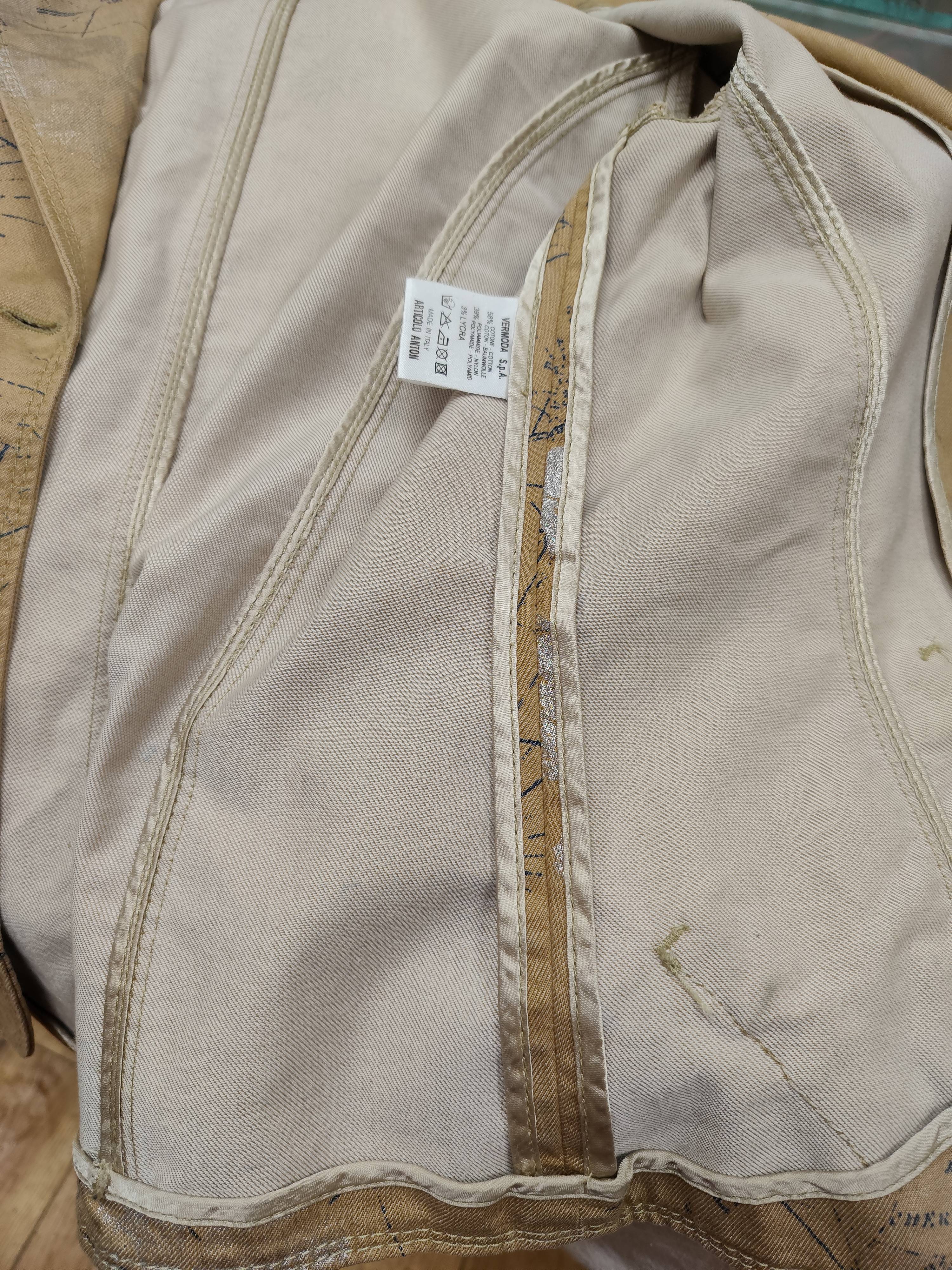 Veste de tailleur / Blazer ajusté style "Saharienne" urbaine Taille 40 Très bon état - Vue 21 - 