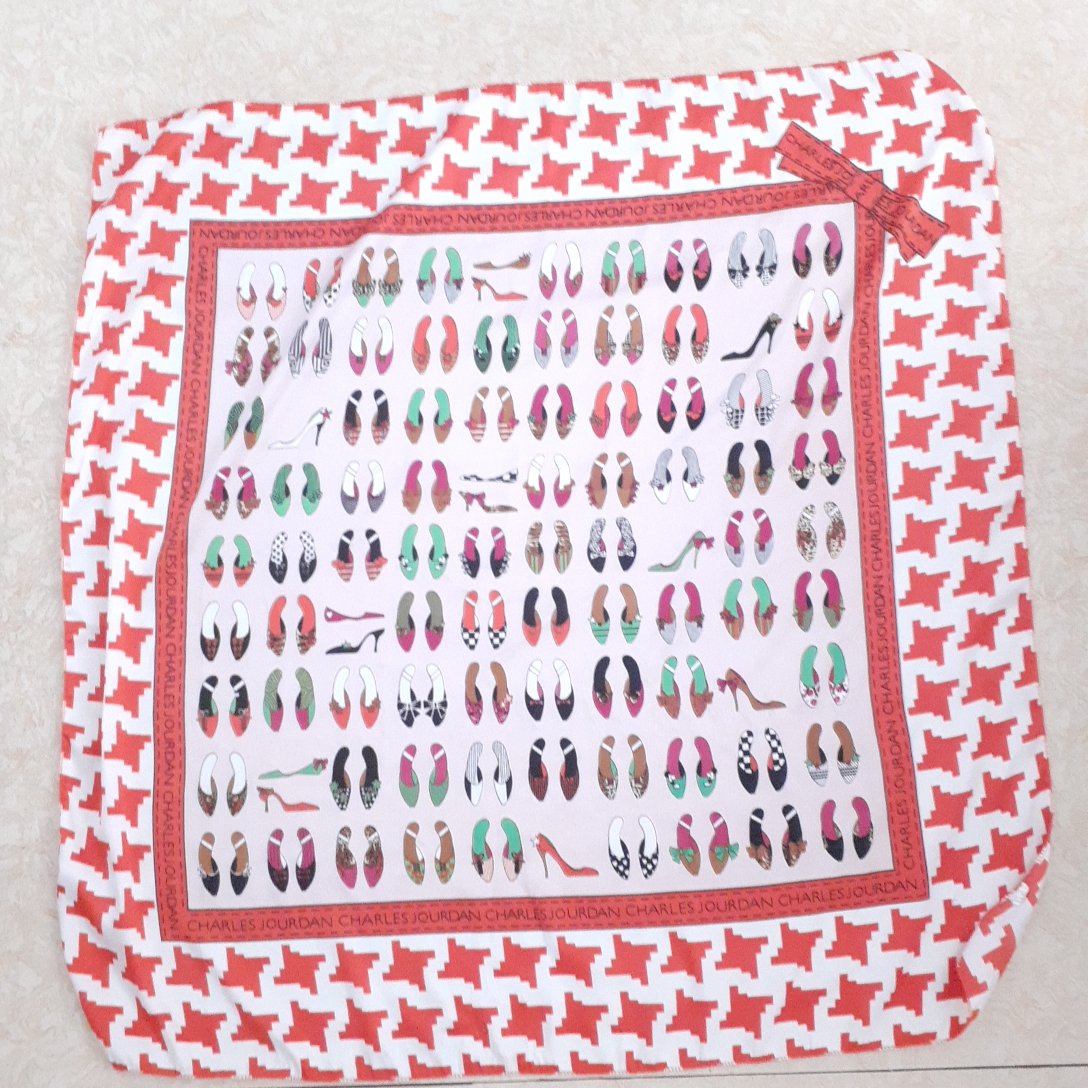 Charles Jourdan - Grand Foulard Imprimé - Photo 1