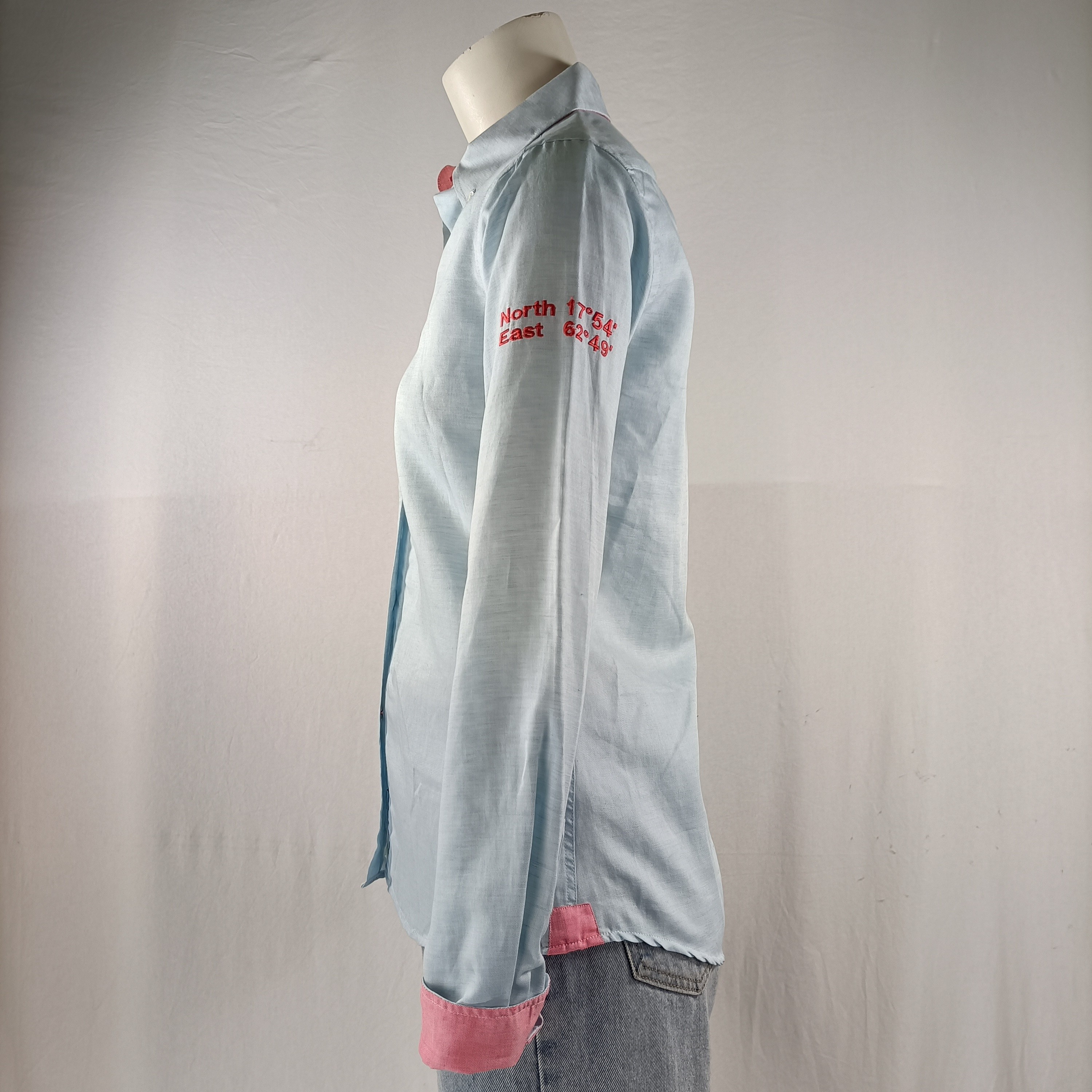 Chemise en lin St Barth- Vicomte A. - Taille 1 Très bon état - Vue 2 - 
