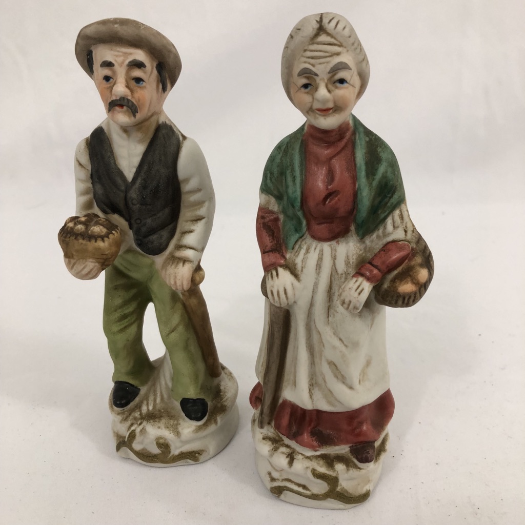 Figurine Pub Ancienne En Céramique 'Café Indien Grand Sachem' – Objet De Décoration Vintage – Occasion Bon état