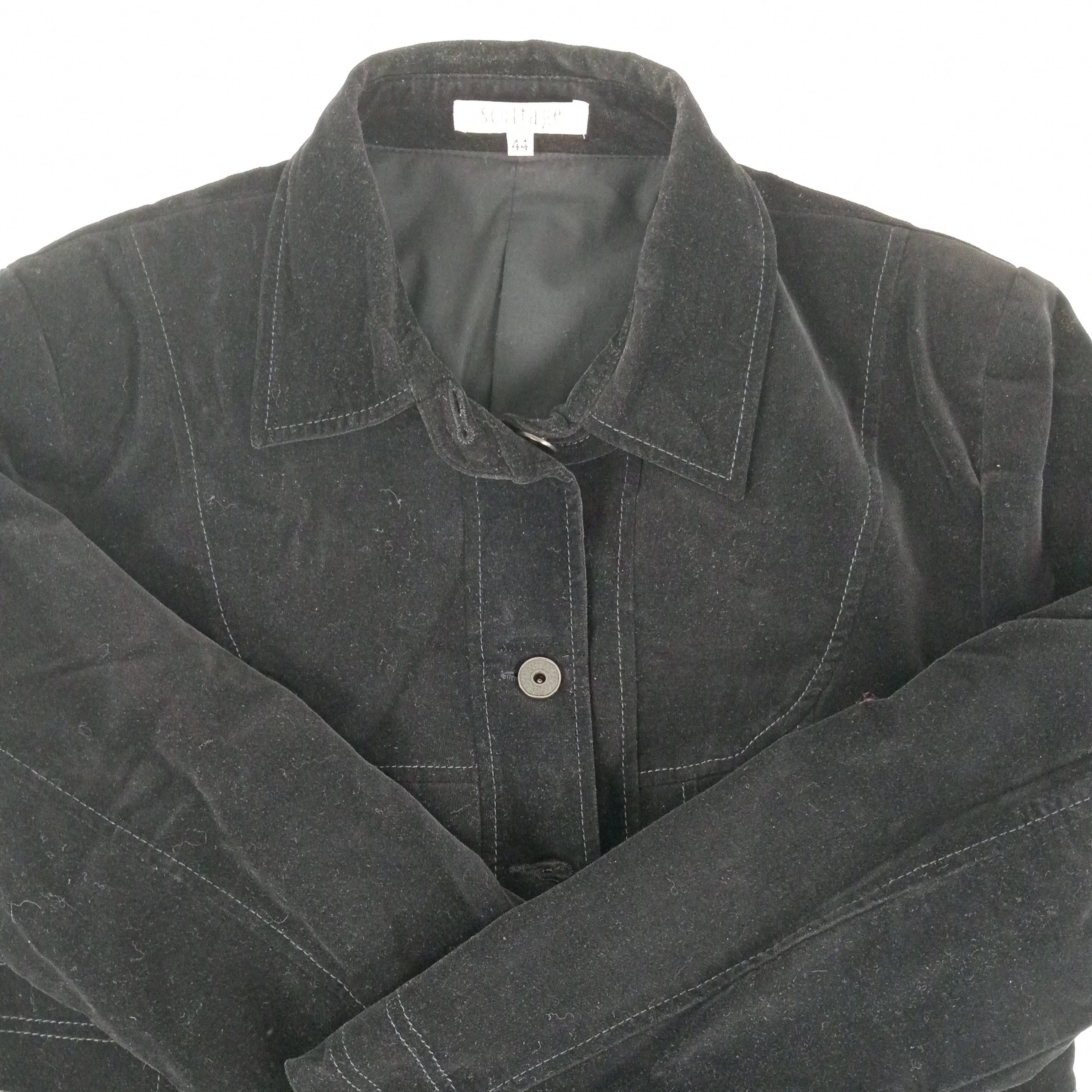 Veste femme de la marque Scottage manches longues de couleur noir taille XXL (44) - Photo 3