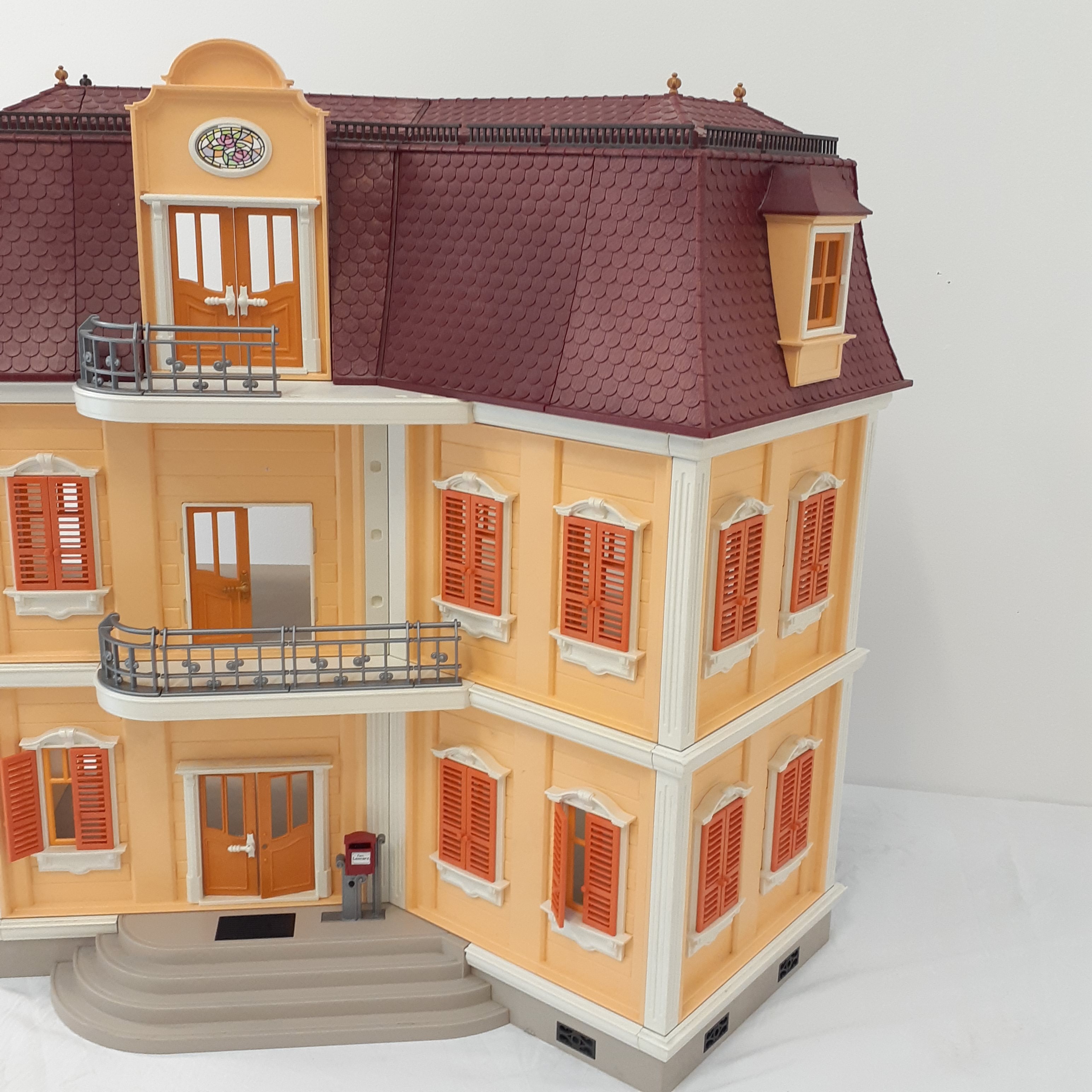 Playmobil 5302 et 5333 - Maison de ville et Chambre des enfants avec lits décorés Bon état - Vue 10 - 