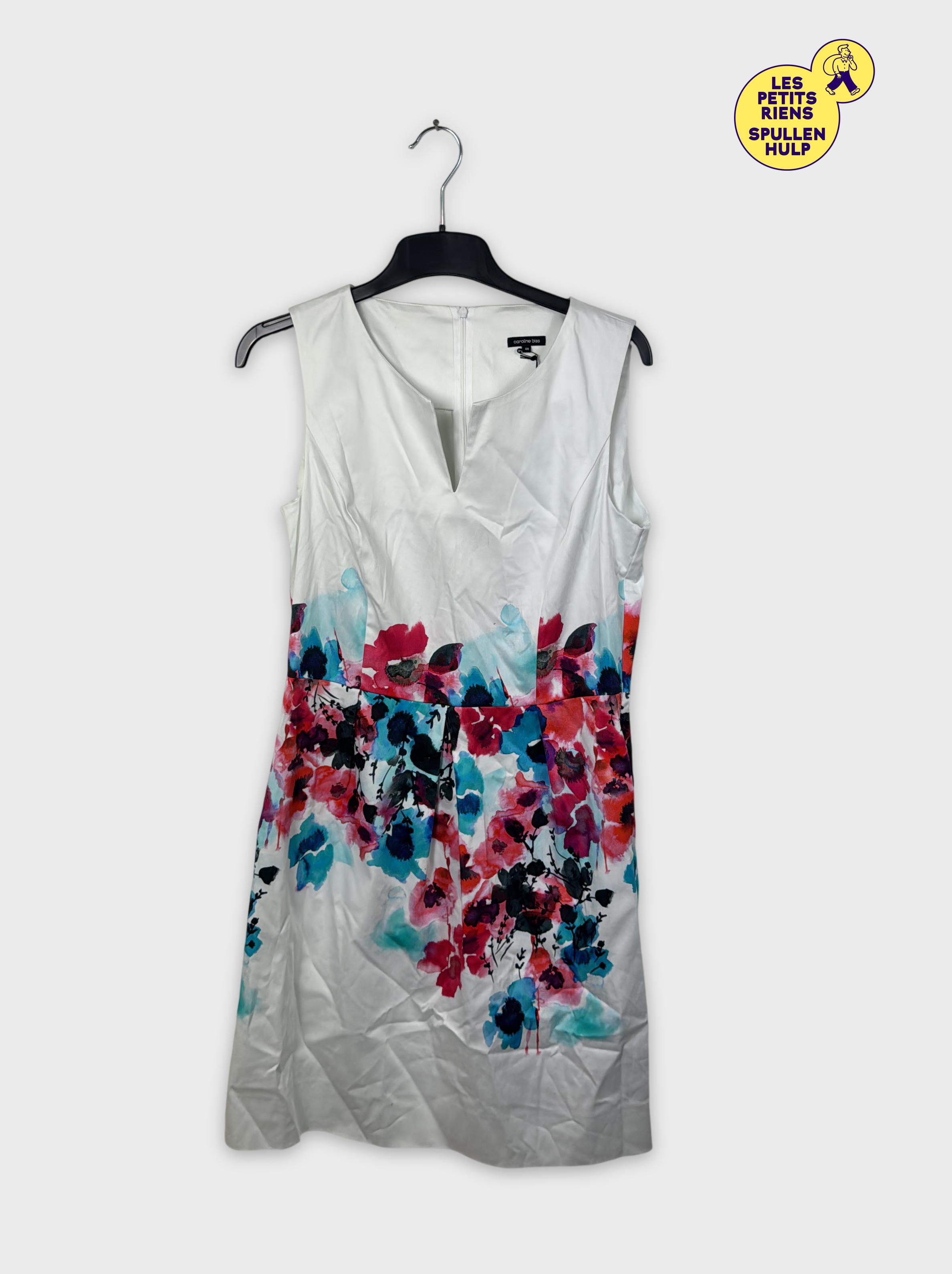 Robe Caroline biss blanche à fleurs 🌸 - Photo 0