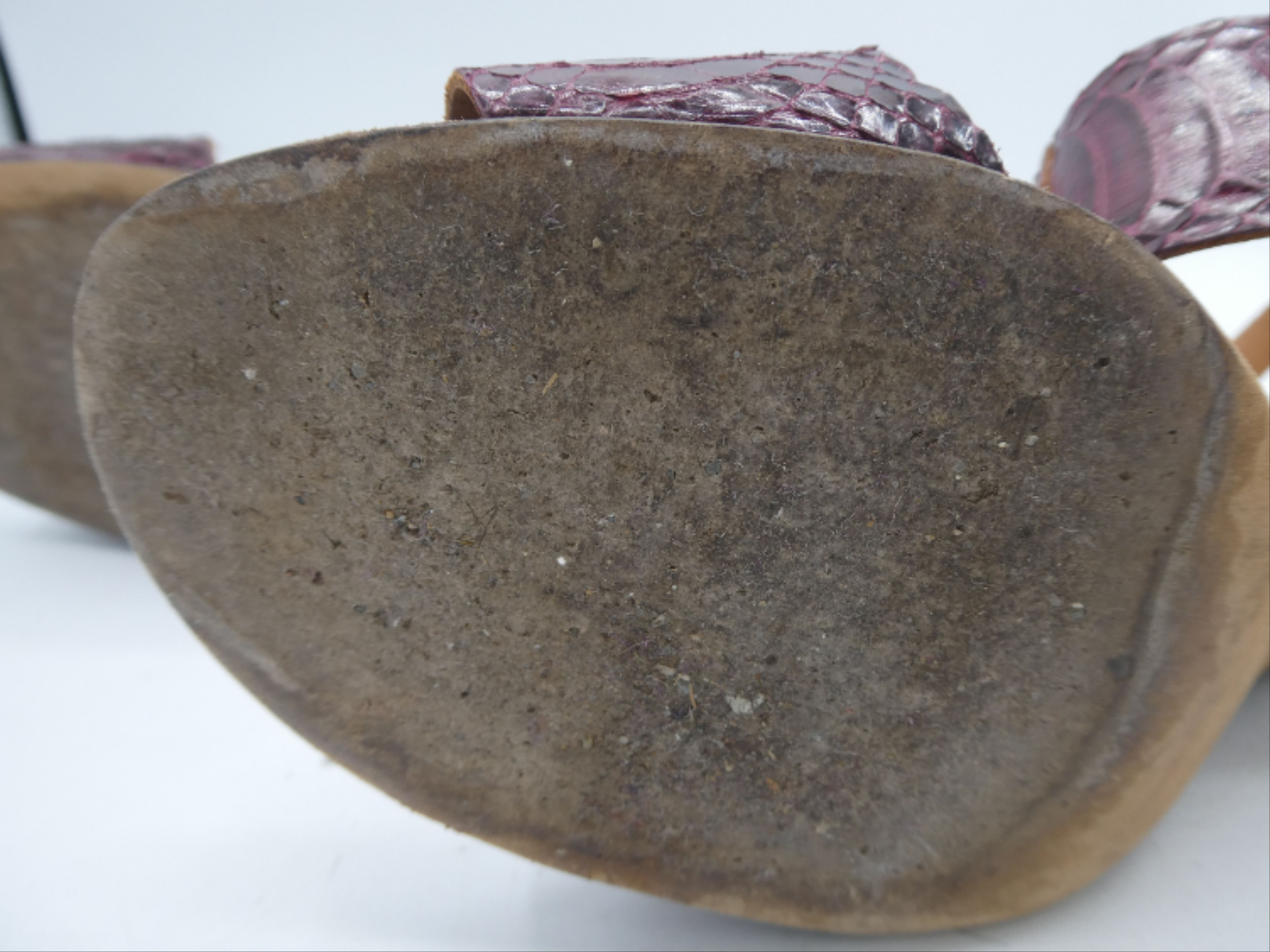 Anthology Paris - Sandales rouge bordeaux - 40 - Photo 4